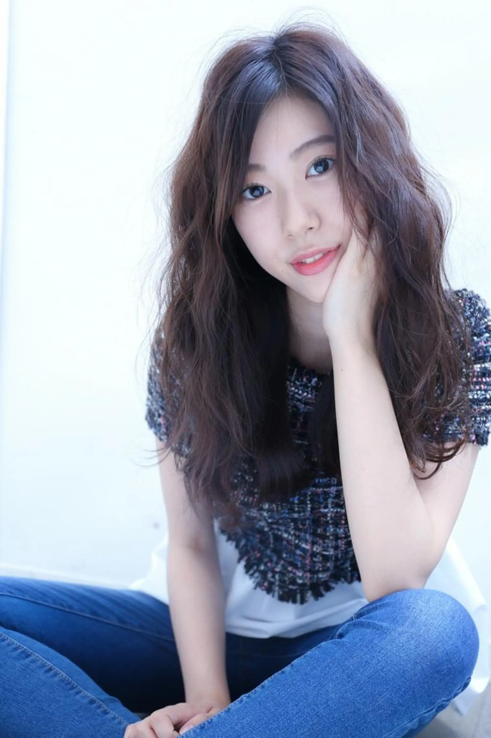 カラー ロング カット ヘアカラー ブリーチ/ヘアケア/ 艶髪/イギチハルのヘアスタイル