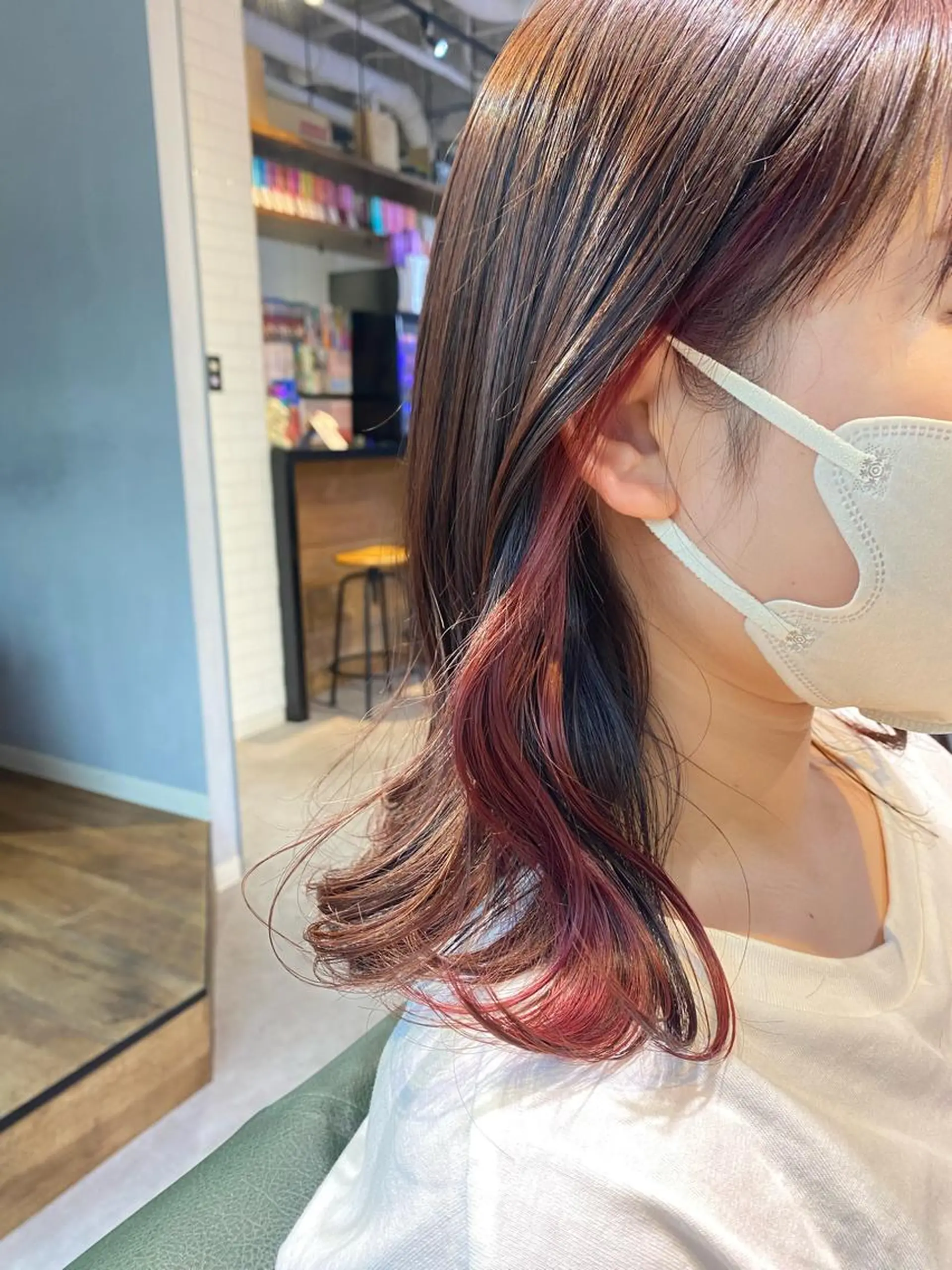 ミディアム GO TODAY SHAiRE SALON 原宿Stella店所属・𓍯柔らかhair 𓍯 yukinoのヘアスタイル