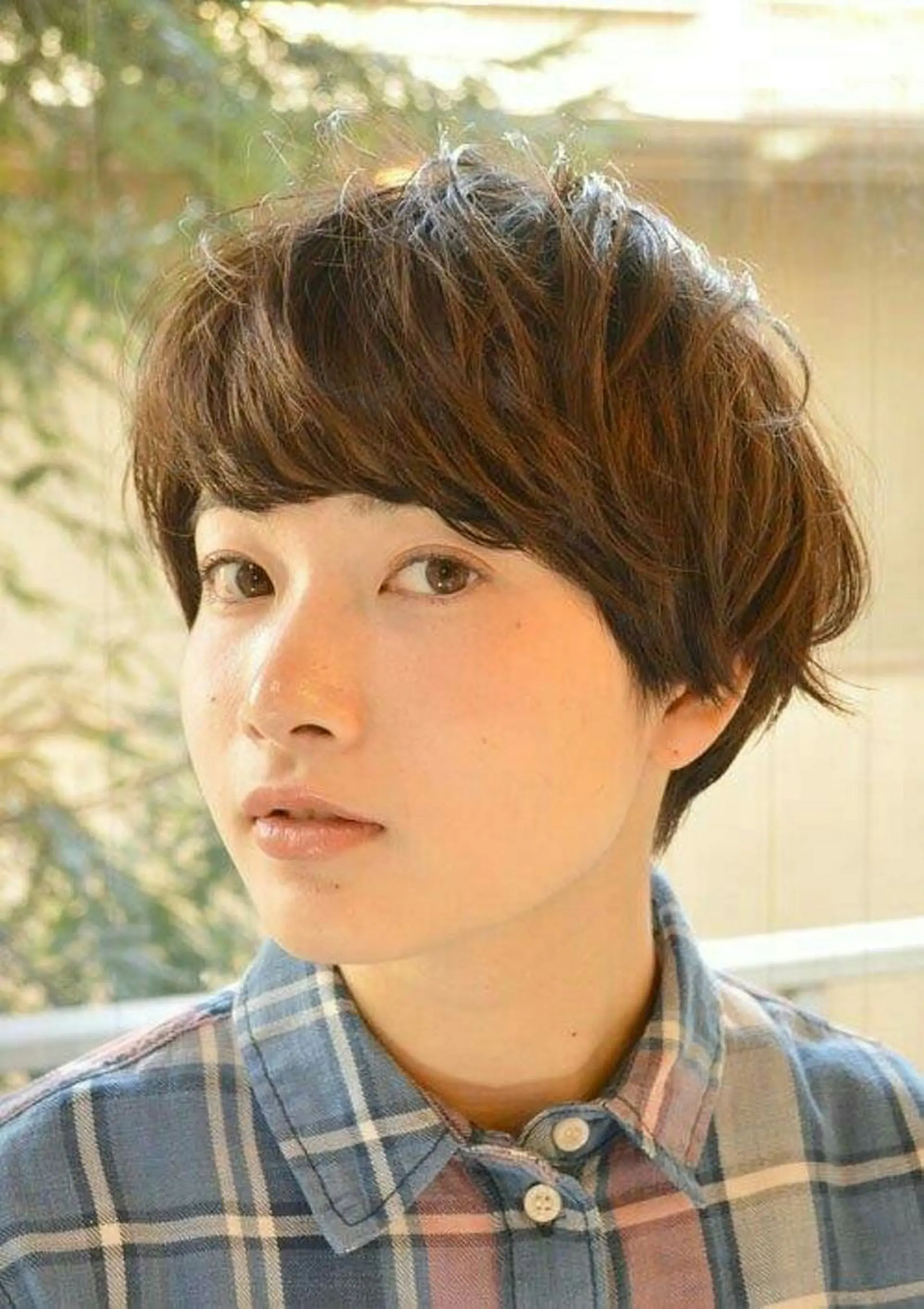 ショート カラー パーマ 小顔ショート✁ ⁂Yukari⁂のヘアスタイル