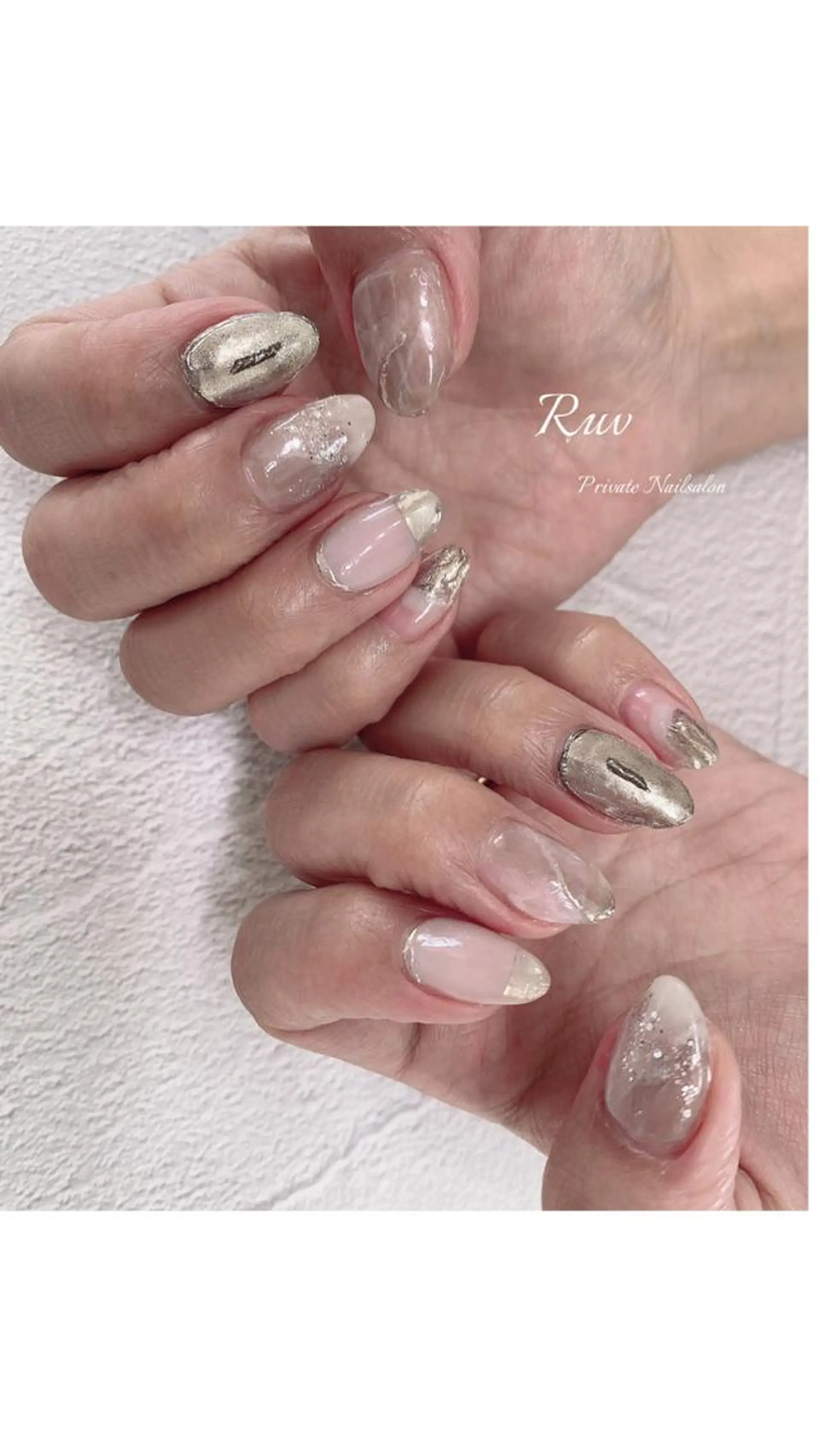 ネイル ハンドネイル プライベート ネイルサロン　ルヴのネイルデザイン