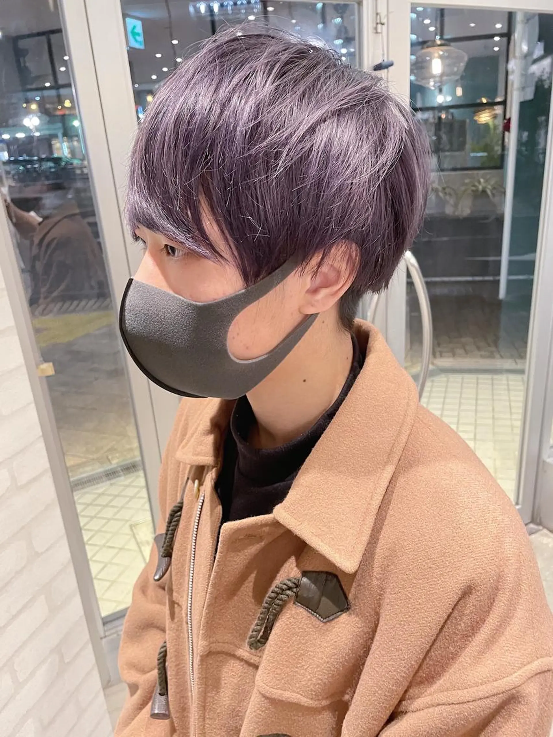 カラー メンズ ケアブリーチ /髪質 改善/古橋圭史郎のヘアスタイル