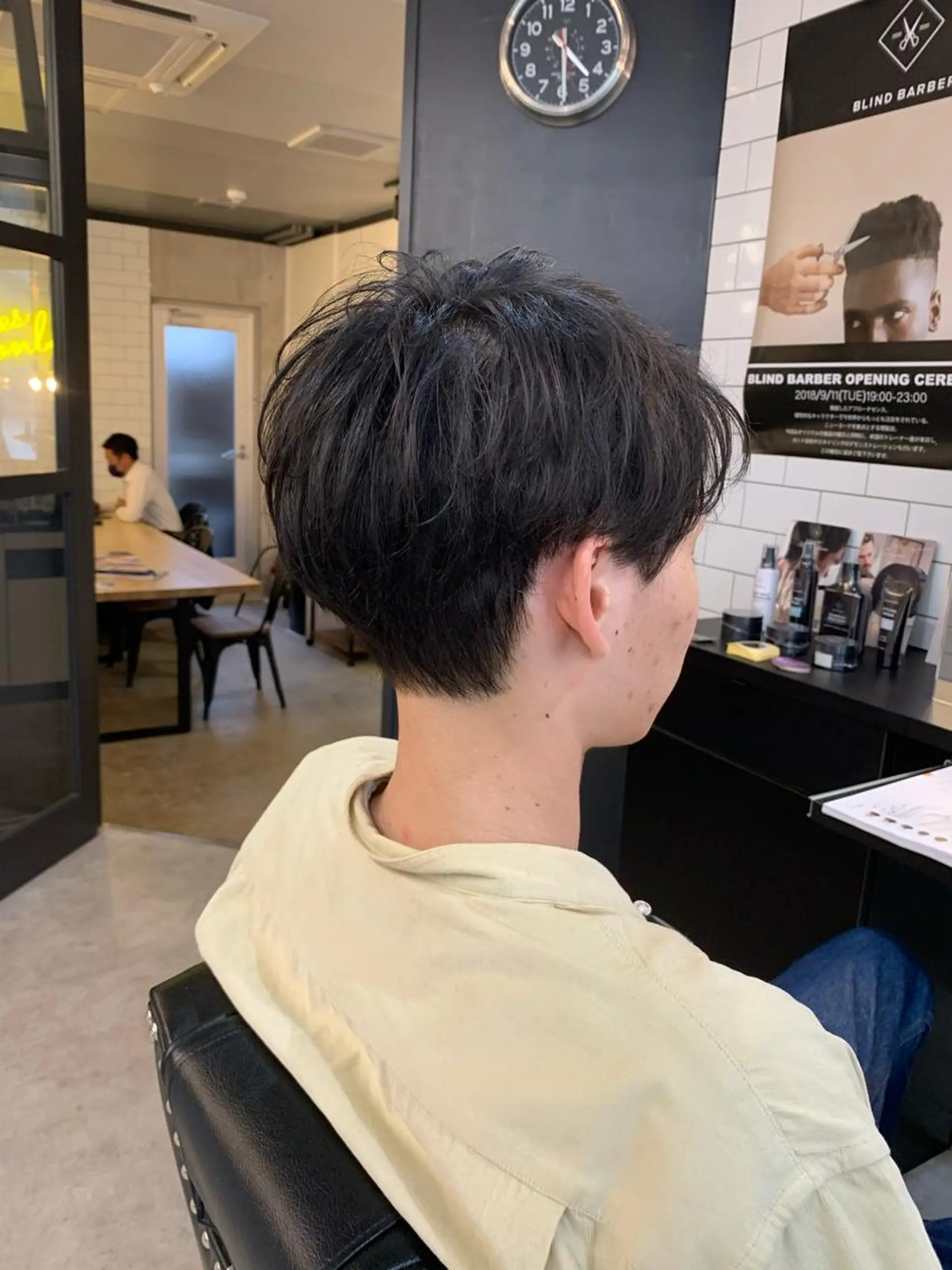 ショート メンズ マッシュ 刈り上げ FRANKS BARBER and BEER CLUB所属・メンズカット 大畑公平のヘアスタイル