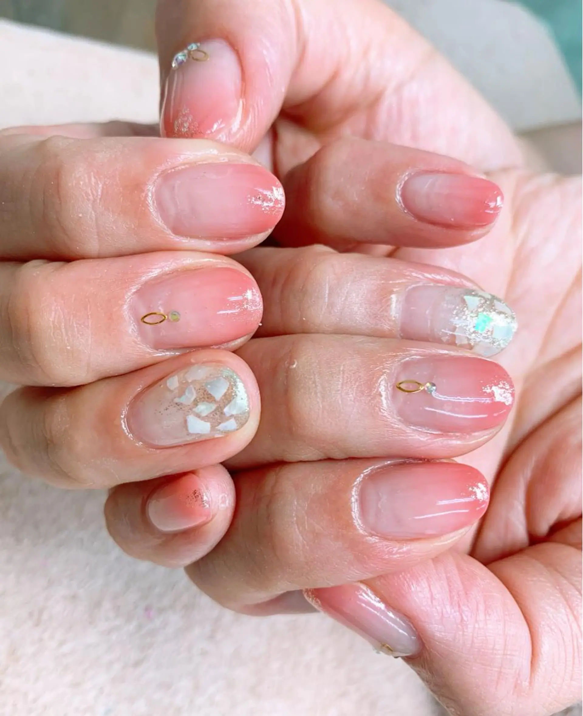 ネイル ⭐︎休業中の練習⭐︎ JNA認定講師髙橋のネイルデザイン