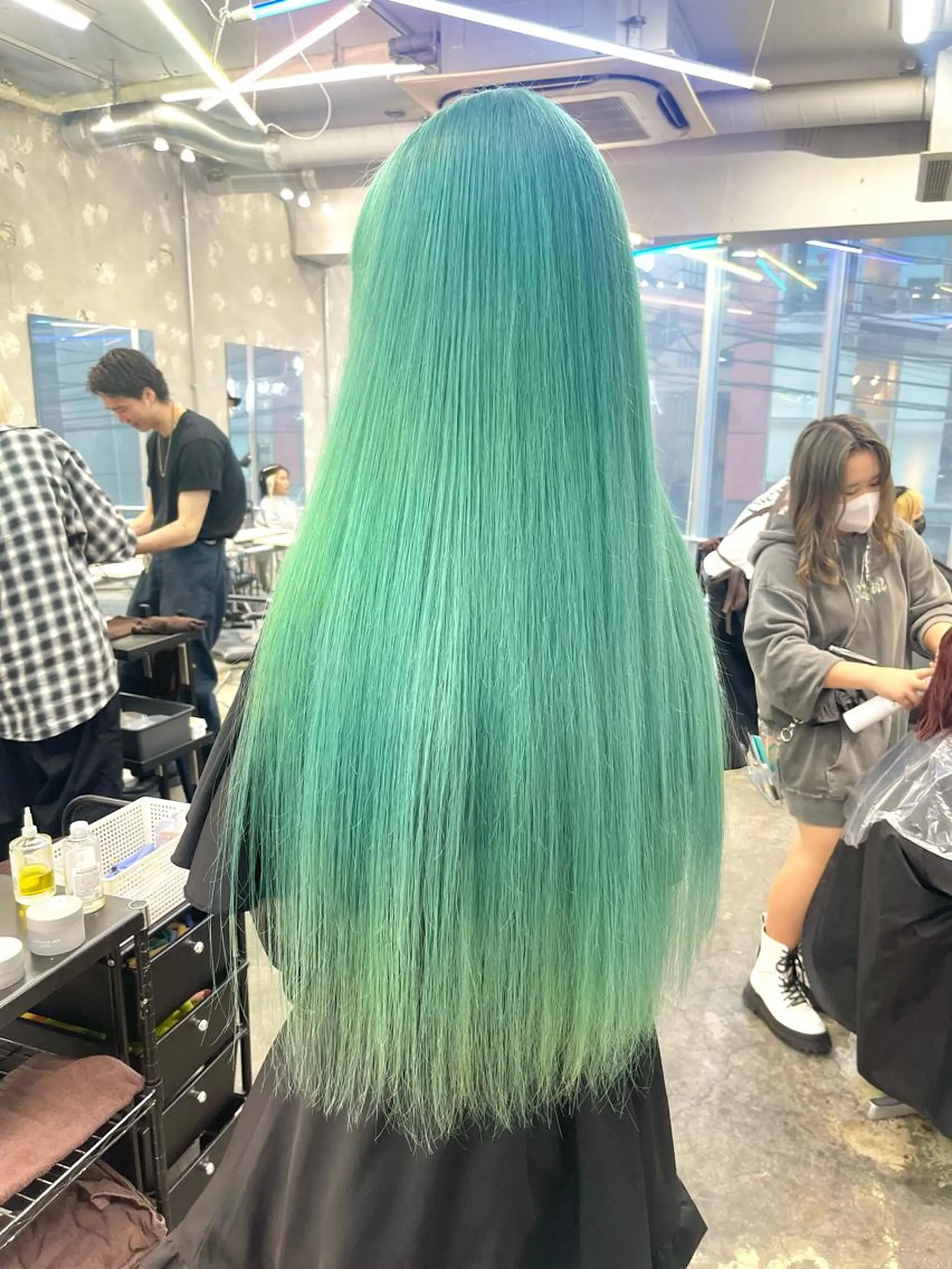 ロング カラー ヘアアレンジ レイヤーカットとハイ トーン/HIROKIのヘアスタイル