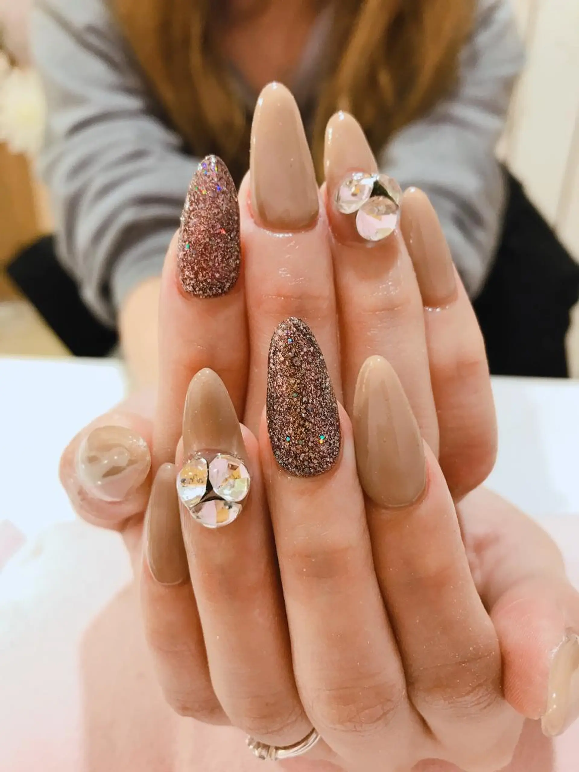 ネイル 長さだし専門店 M2　rikaのネイルデザイン