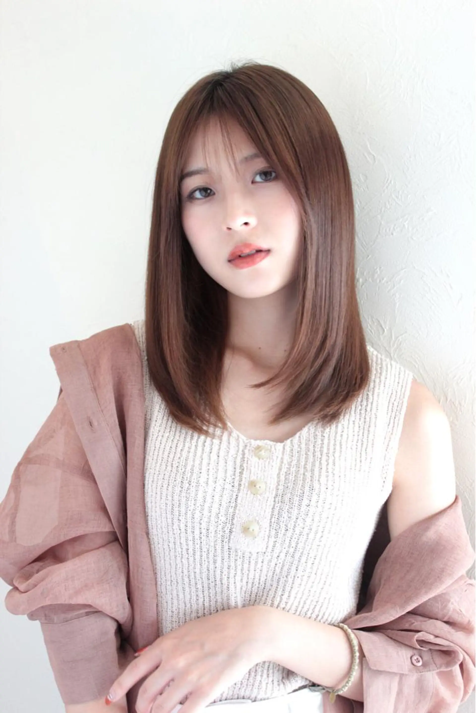 セミロング ✨レイヤーお任せ✨ 林有里子のヘアスタイル