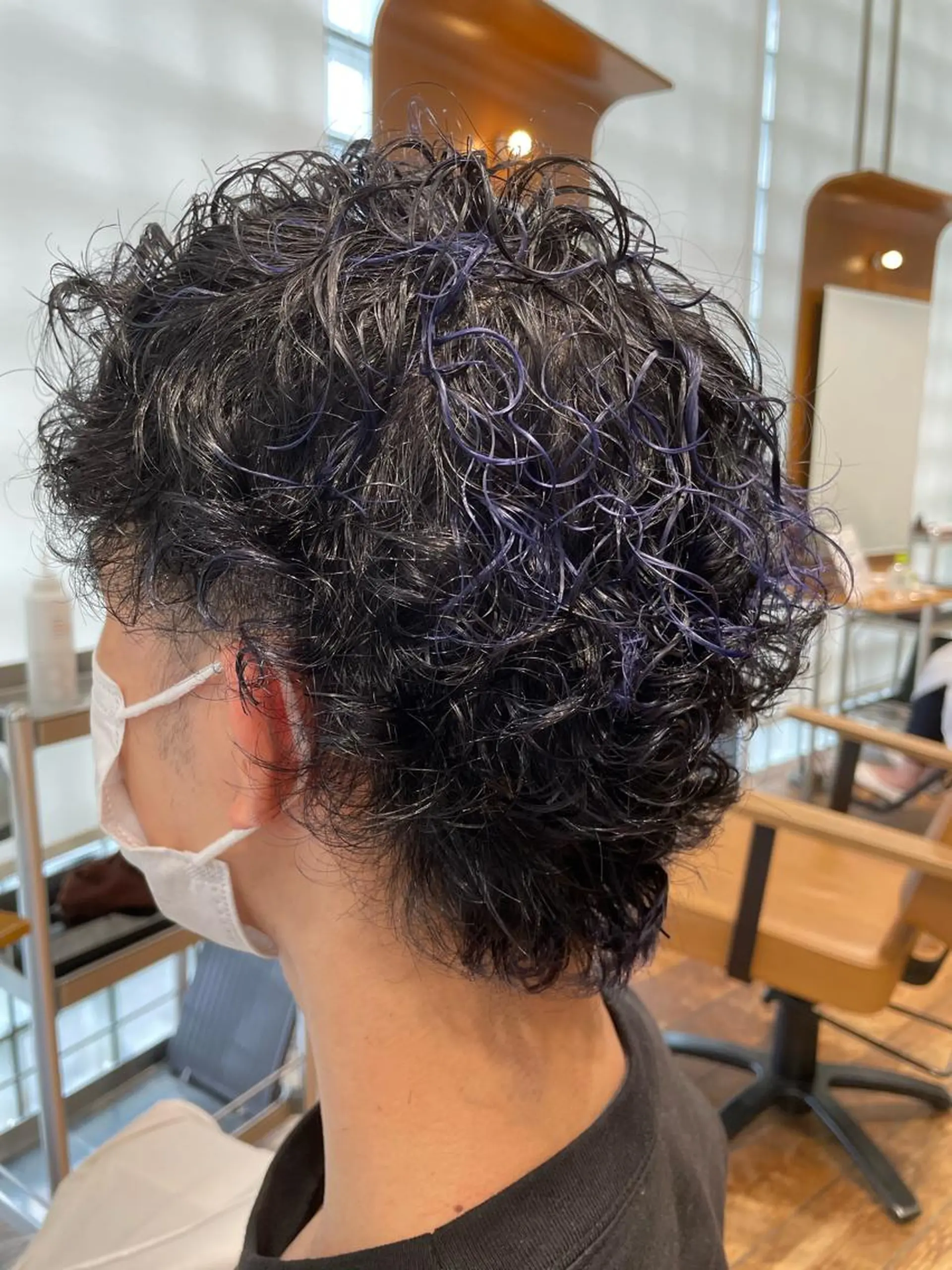 ショート カラー メンズ カット パーマ マツゴウ　カズヤ/金 沢文庫／パーマのヘアスタイル