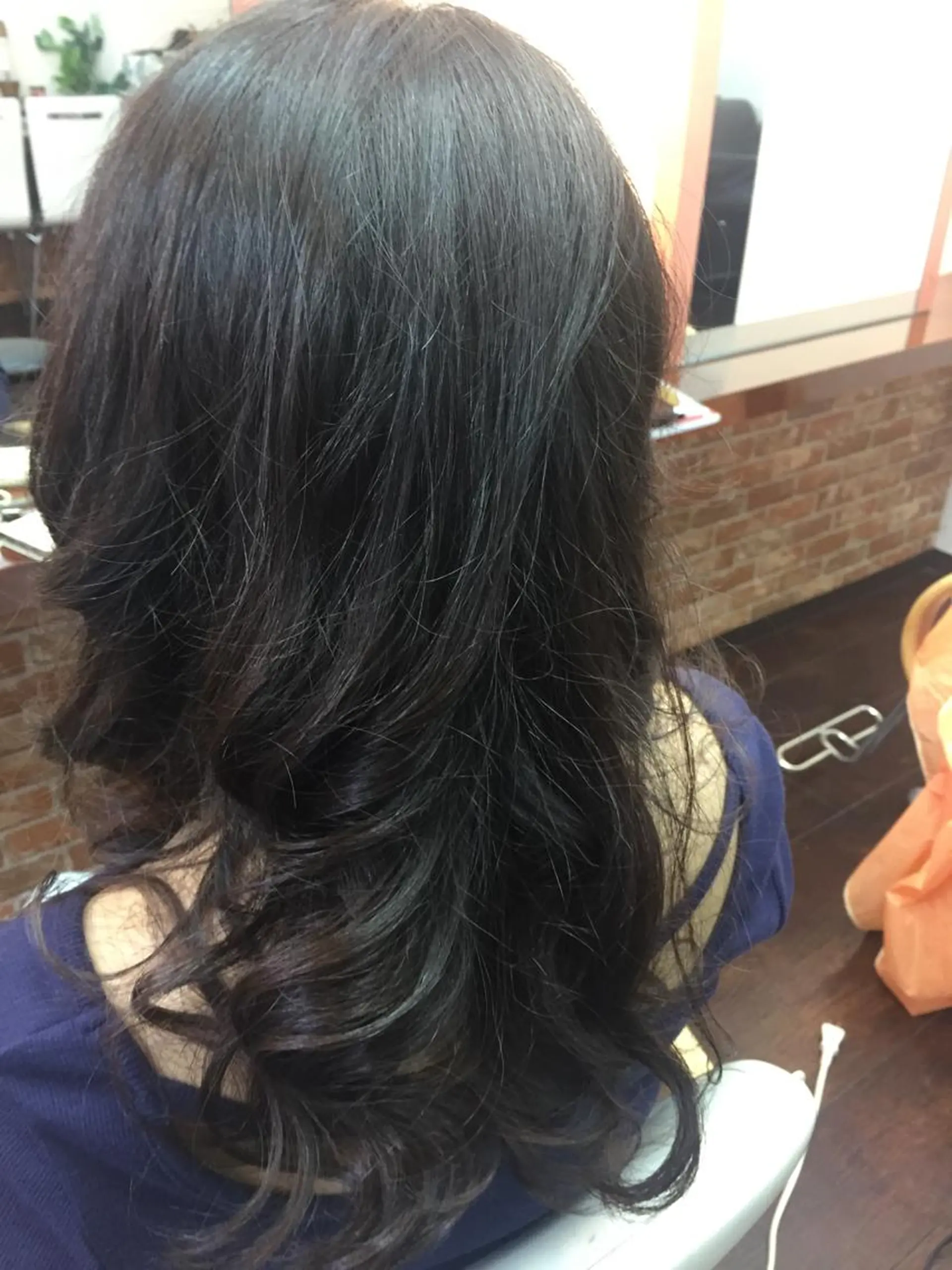 ロング パーマ ヘアアレンジ 桧山 真のヘアスタイル