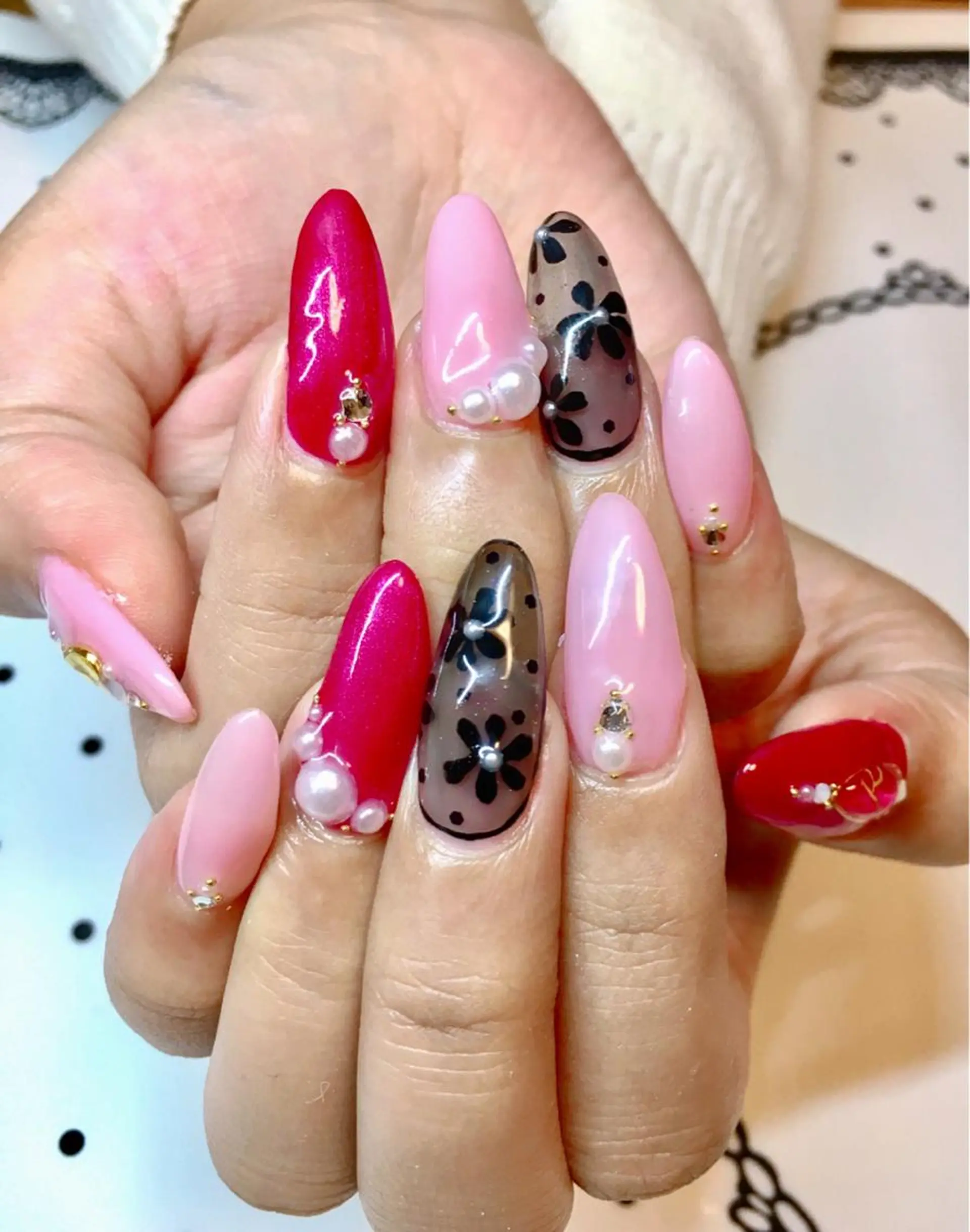 ネイル ジェルネイル スカルプネイル nailsalon sugarr所属・nailist cocoのネイルデザイン