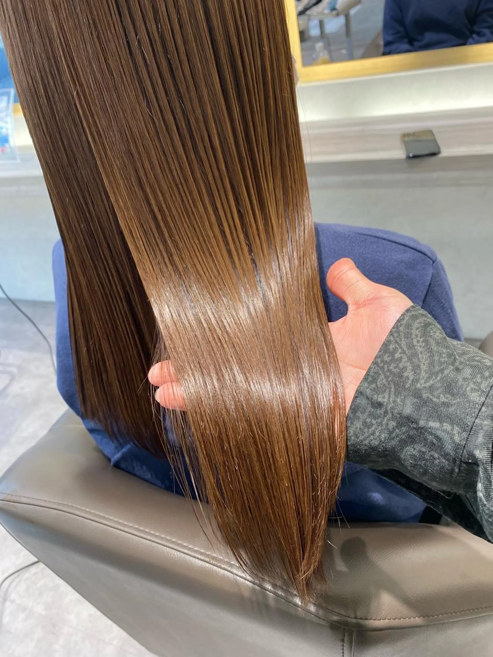 ロング カラー ムトウセイマ/艶髪 /艶ケアWブリーチのヘアスタイル