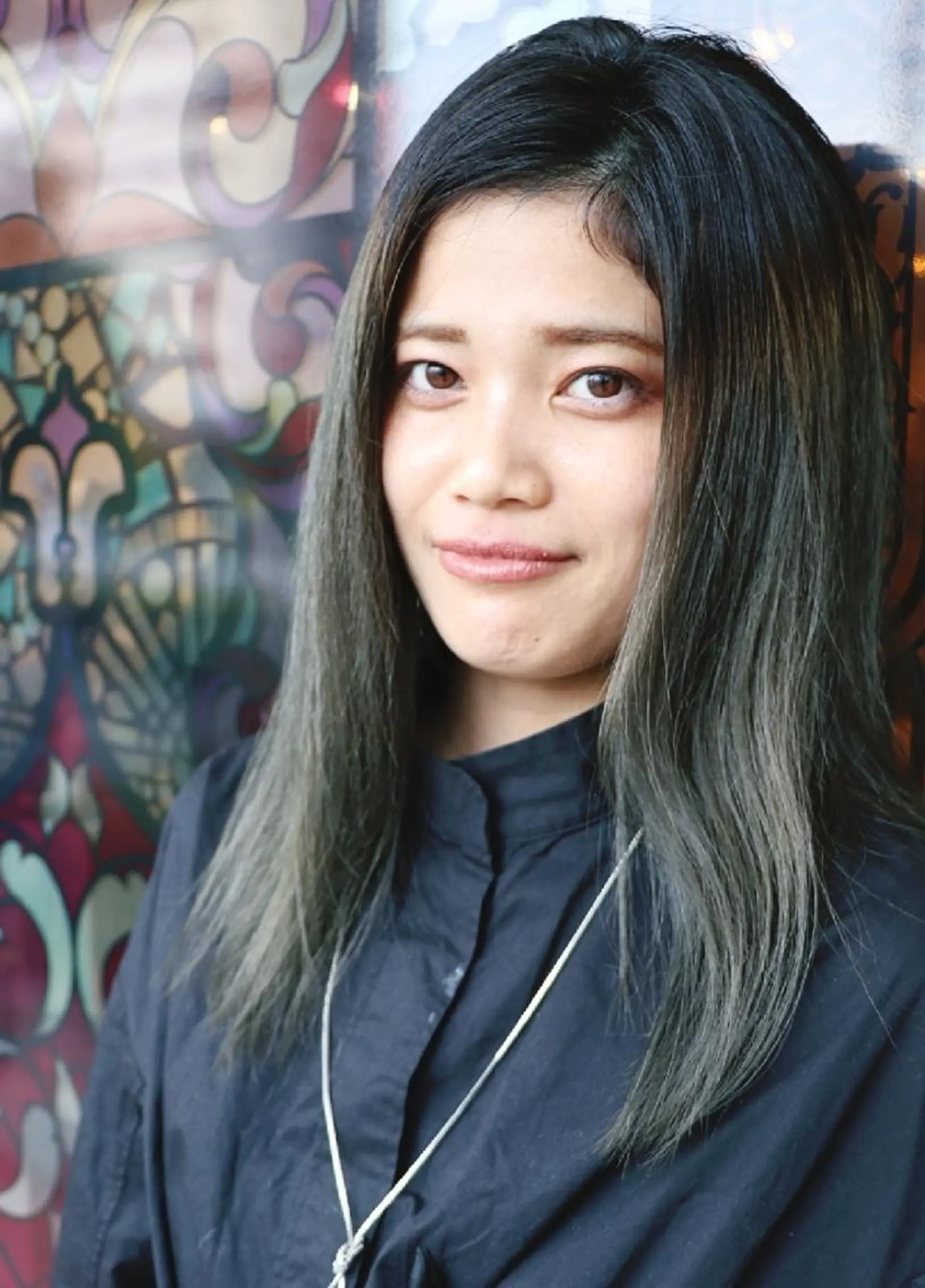 セミロング パーマ カラー カット 縮毛矯正 トリートメント LAMP HAIR  ランプヘアー所属・徳永 博志のヘアスタイル