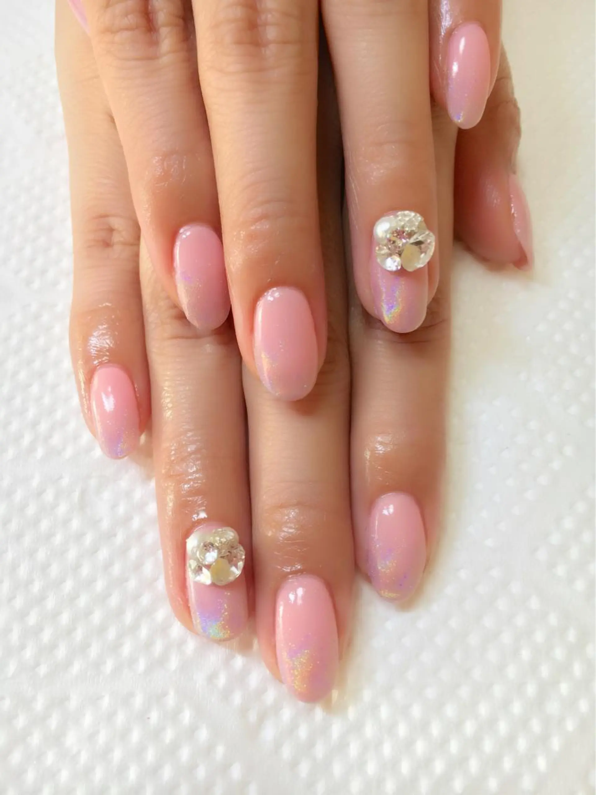 ネイル ワンカラーネイル clover nailのネイルデザイン