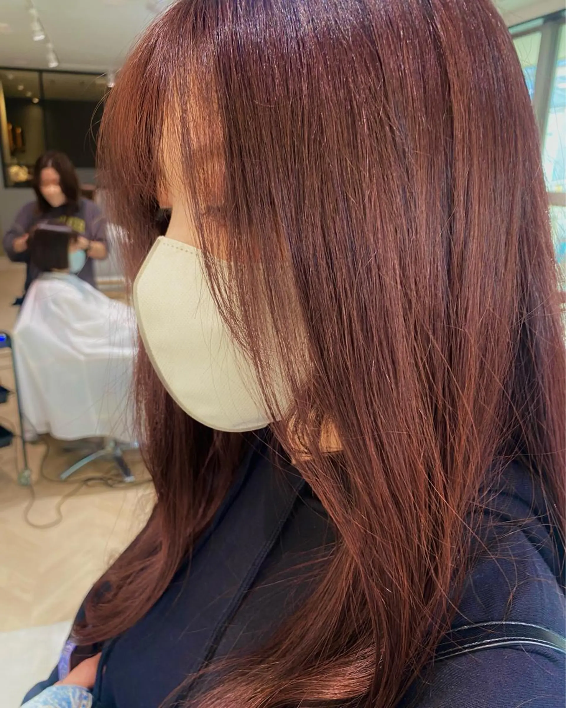 カラー あさかわ みほのヘアスタイル