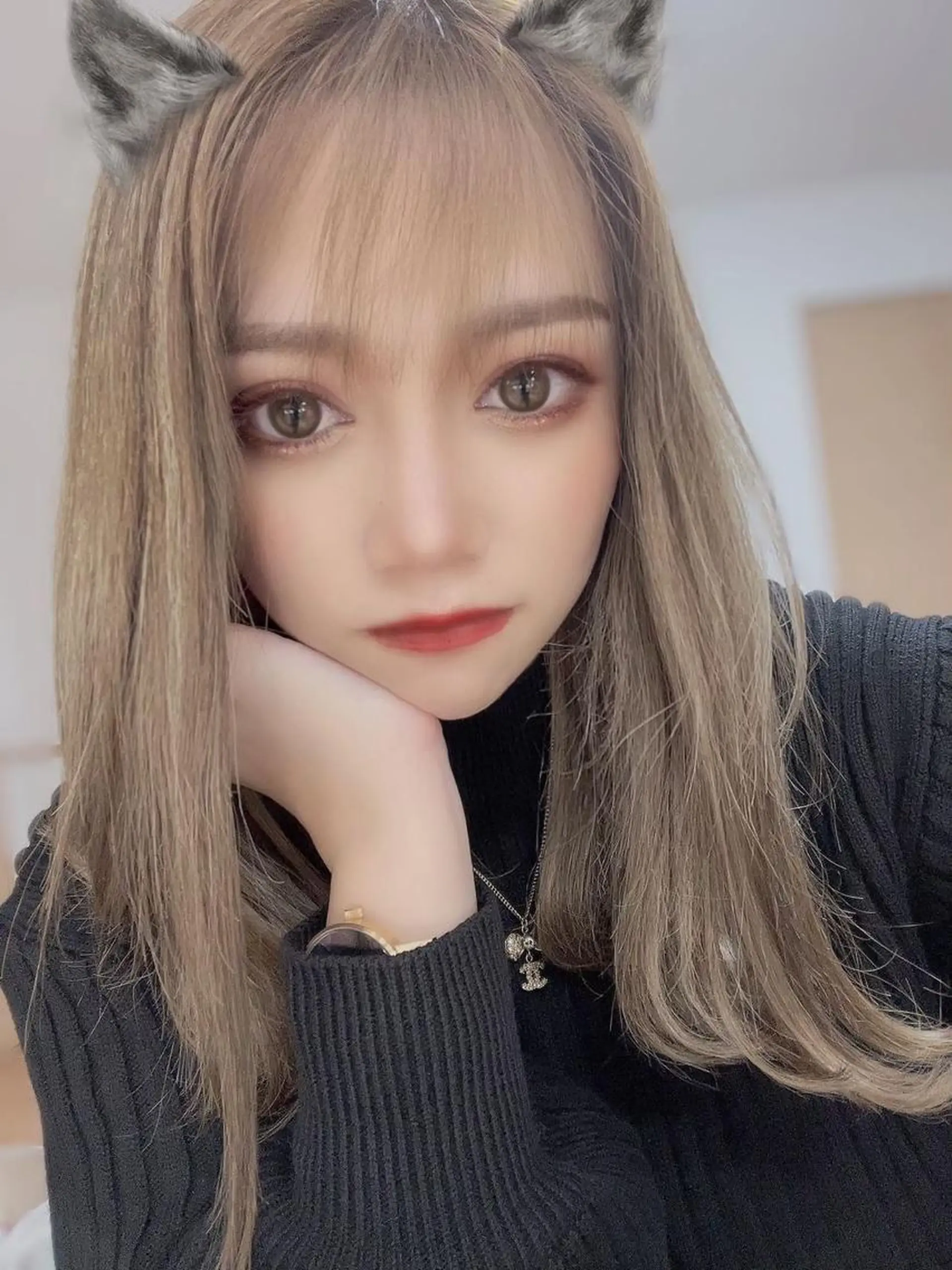 セミロング カラー セミロングパーマ バレイヤージュ ブリーチ ケアブリーチ ダブルカラー 💎メンズカット/ 透明感　吉田拓海💎のヘアスタイル