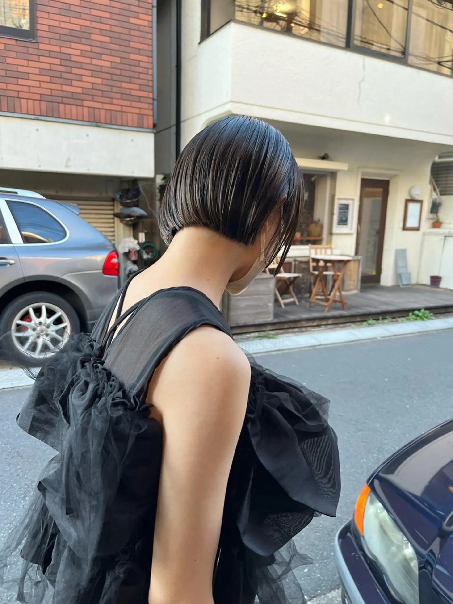 ショート NOUN所属・eri kinjoのヘアスタイル