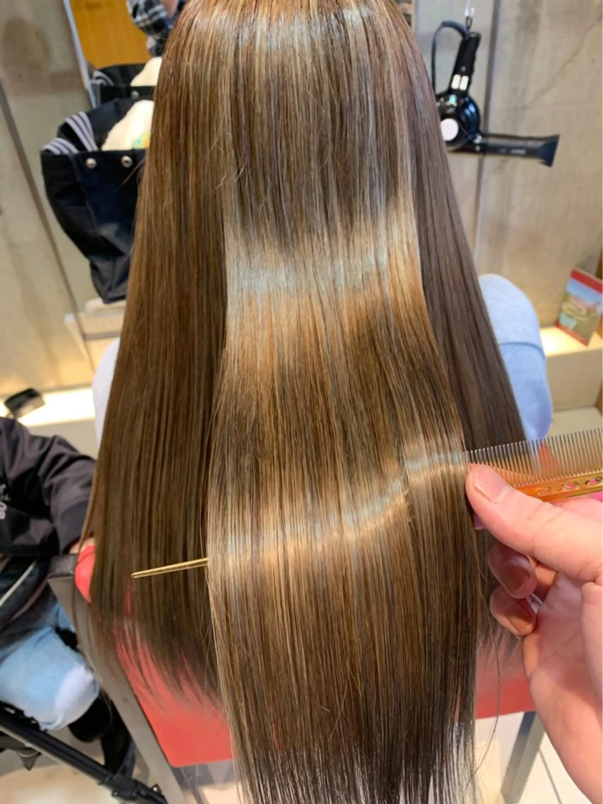 ロング カラー グレージュ ヘアカラー トリートメント La CASTA  hair stylist club所属・大橋 祐介のヘアスタイル