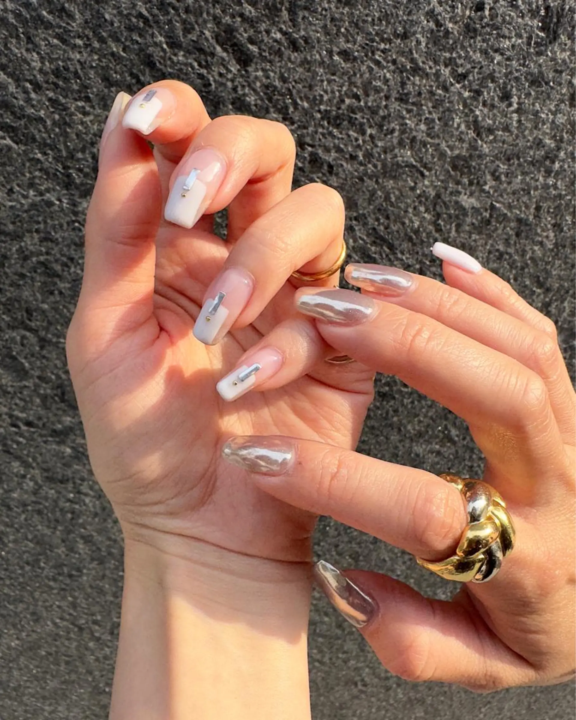 ネイル ハンドネイル フットネイル kiii.__ ✴︎*のネイルデザイン