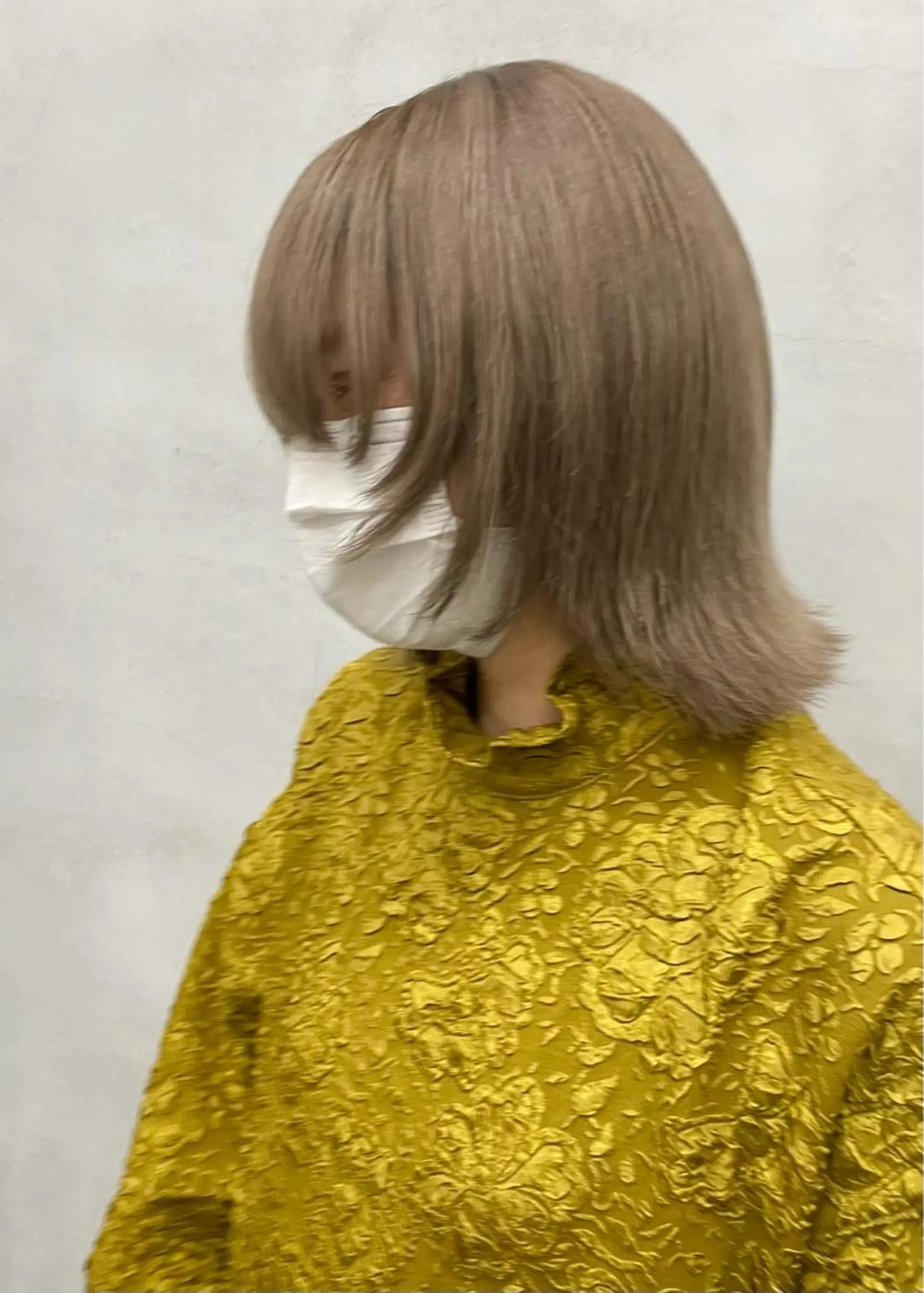 ミディアム カラー MUKU所属・fuka モデル募集のヘアスタイル