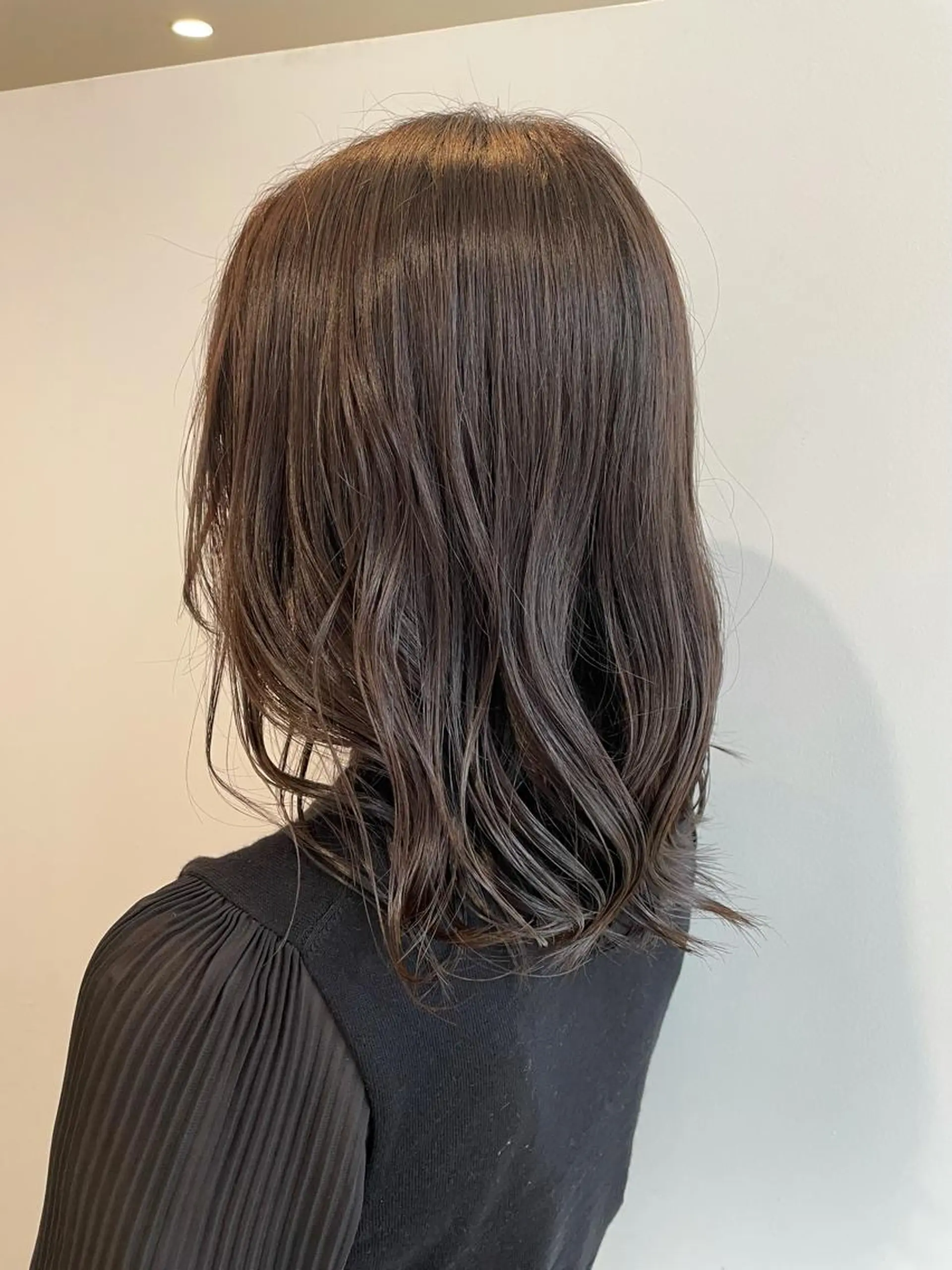 セミロング バレイヤージュモデル 小林匠❤️‍🔥のヘアスタイル