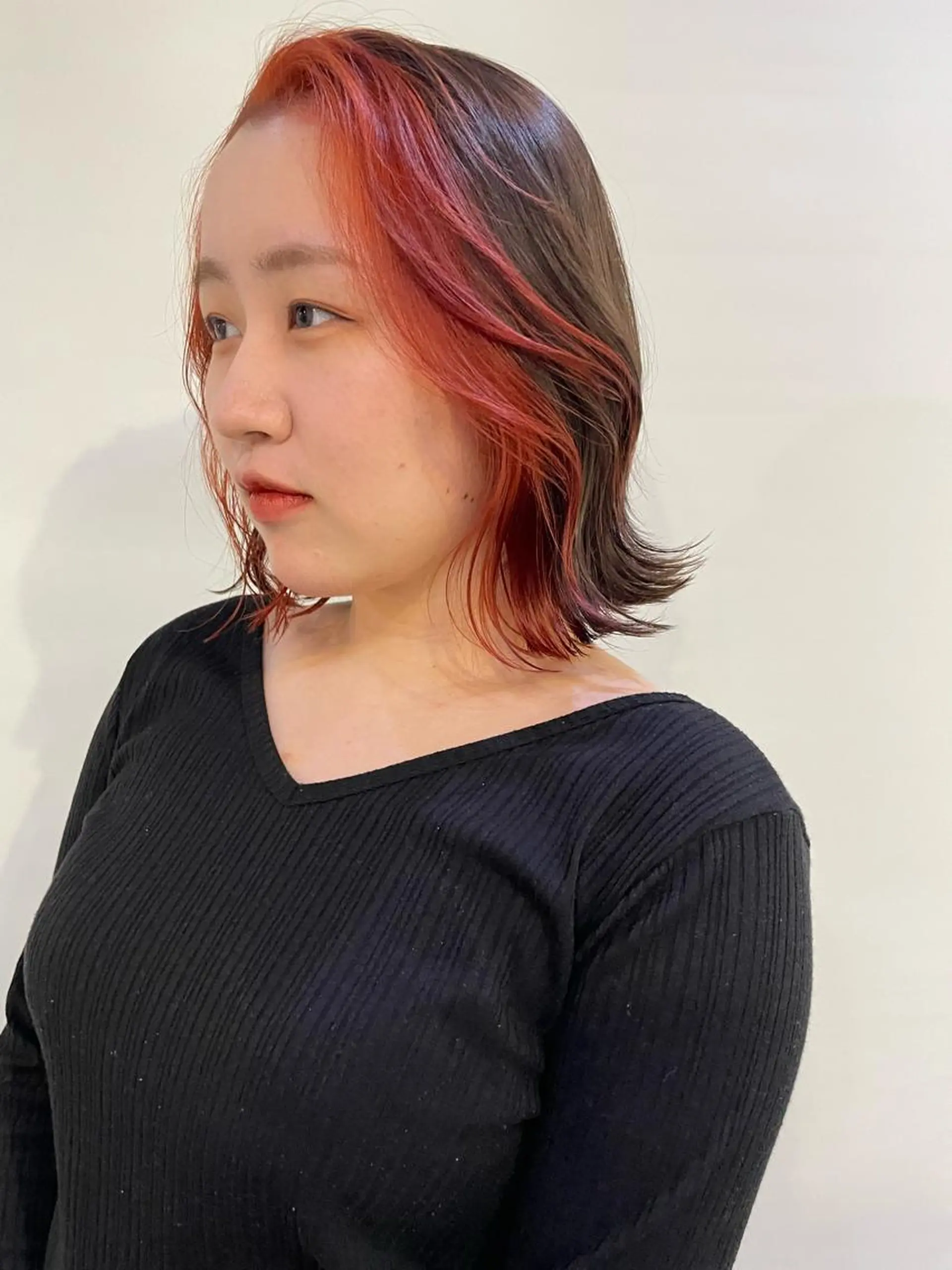 ショート カラー silo所属・silo MOKA 顔周りカット🦦のヘアスタイル