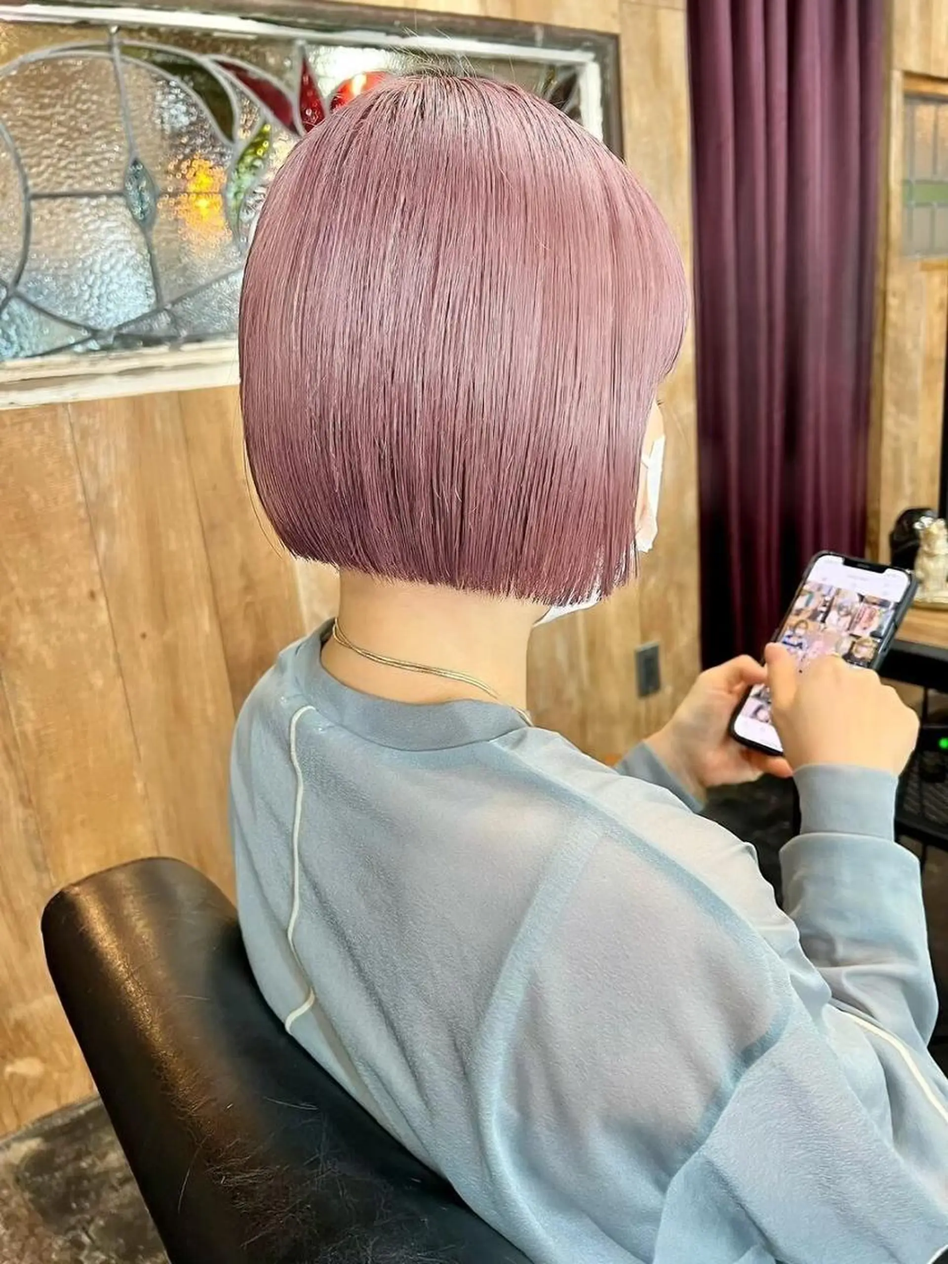 カラー 海外レイヤー/ ブロンドKazuhaのヘアスタイル