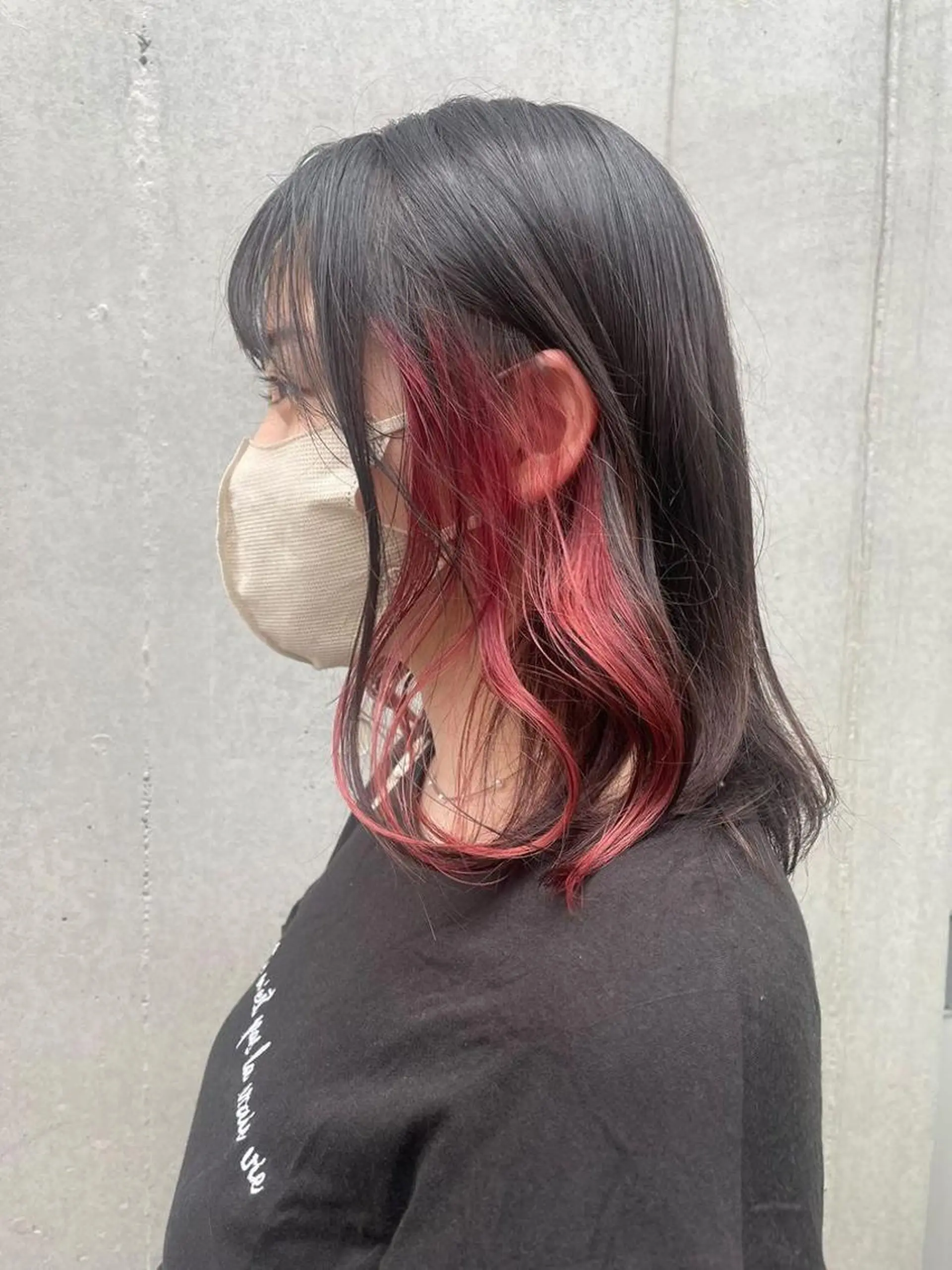 ミディアム カラー 🪭risa 暖色/レイヤー🪭のヘアスタイル