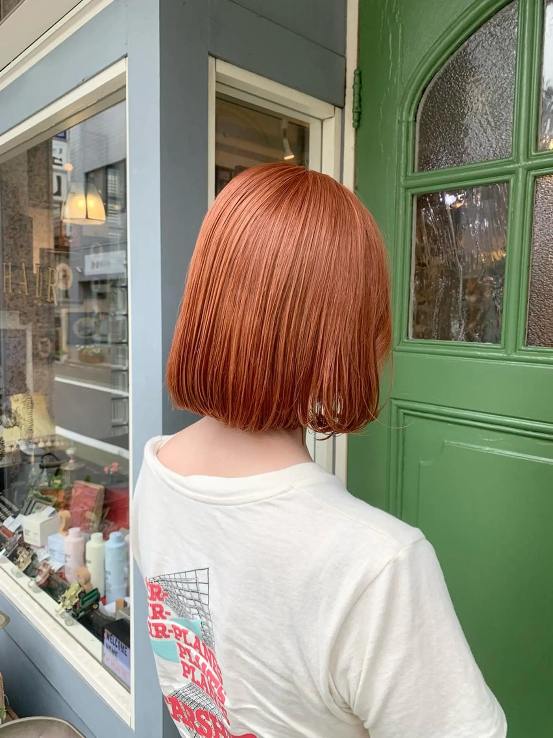 ショート カラー ヘアカラー トリートメント 清水千優/パーマ/透 明感カラー/メンズのヘアスタイル