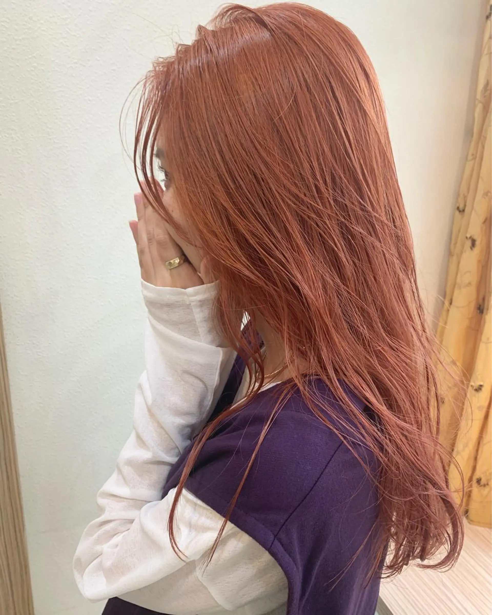 ロング カラー ヘアカラー トリートメント ヘアセット DiMPlE  ディンプル所属・🌸スタイリスト 山浦美恵のヘアスタイル