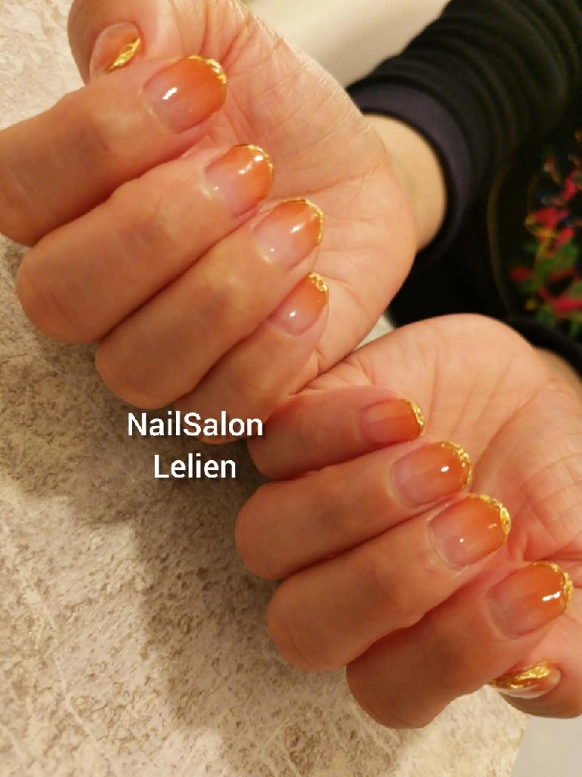 ネイル グラデーション ミラーネイル 人気エリア💖完全個室【ルリエ】所属・ネイルサロン Lelienルリエのネイルデザイン