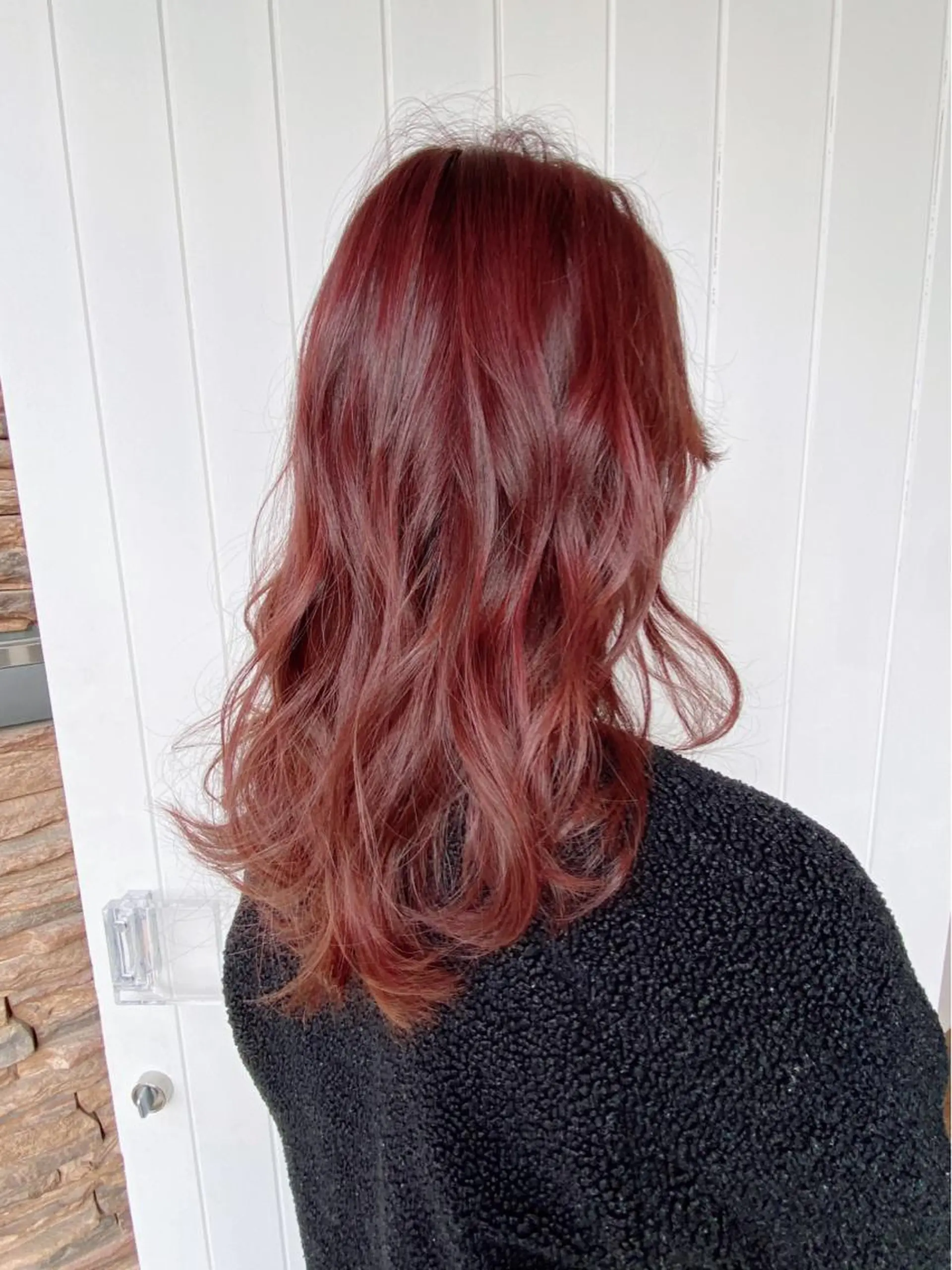 ロング カラー ブリーチ ブリーチなしカラー 髙井 麻帆のヘアスタイル