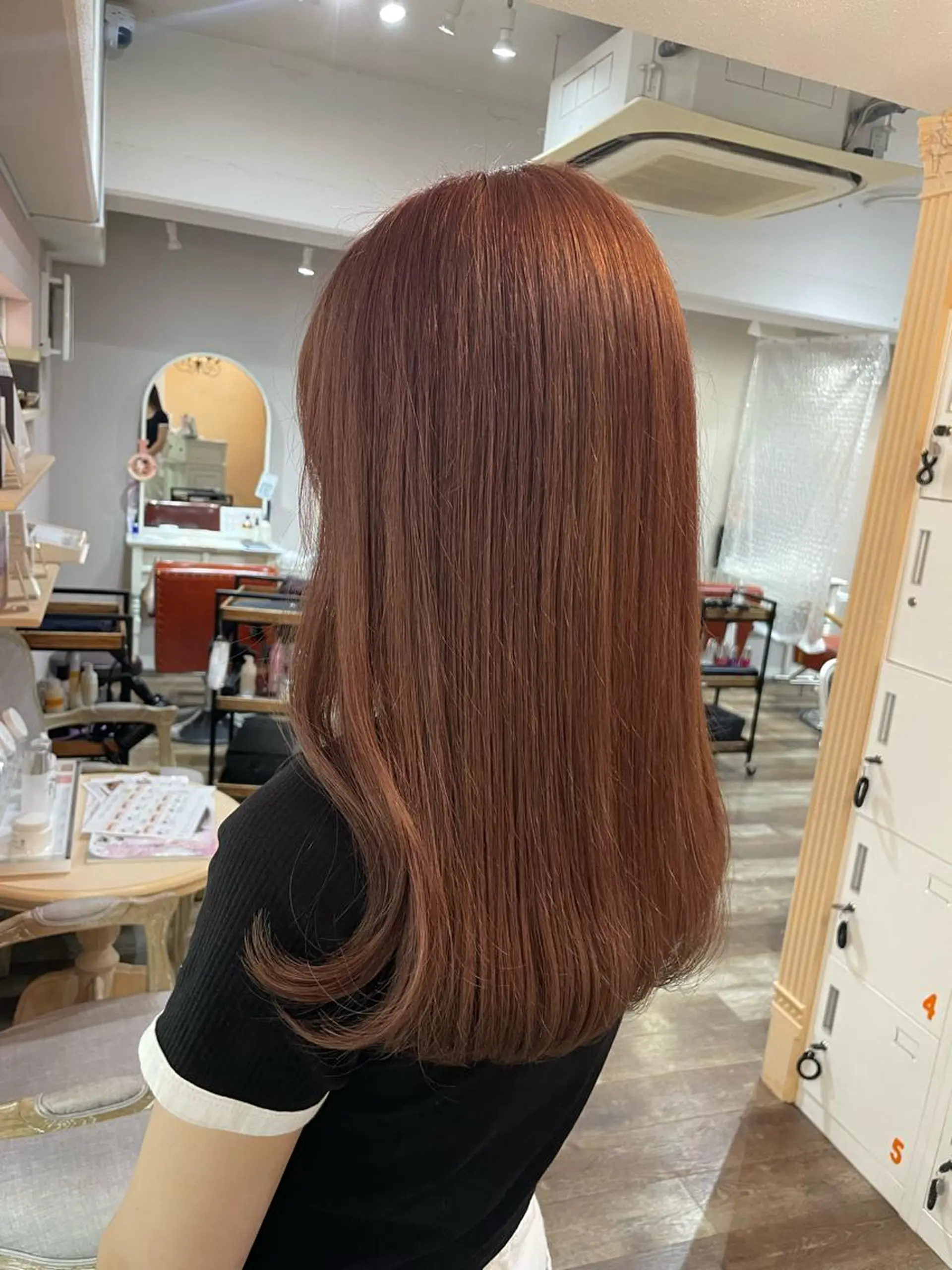 ロング カラー ブリーチ カット ヘアカラー HARUKA韓国ヘア /Luana梅田のヘアスタイル