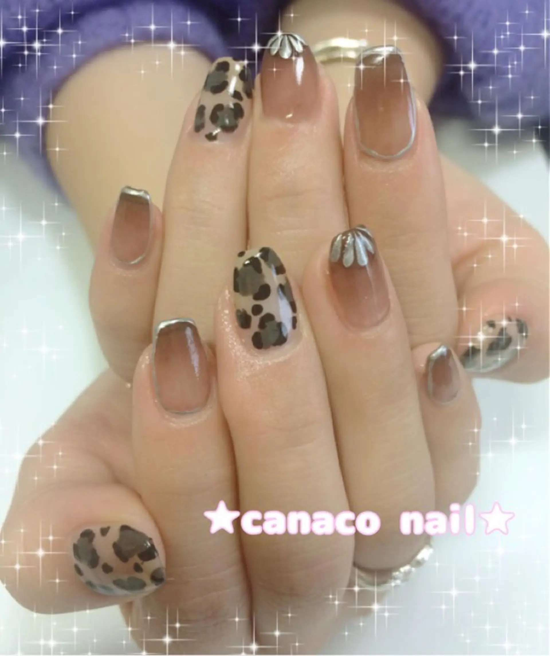 ネイル アートネイル ジェルネイル パラジェル ストーンネイル ハンドネイル ハンドケア Felice所属・ベテランネイル cnc  nailのネイルデザイン