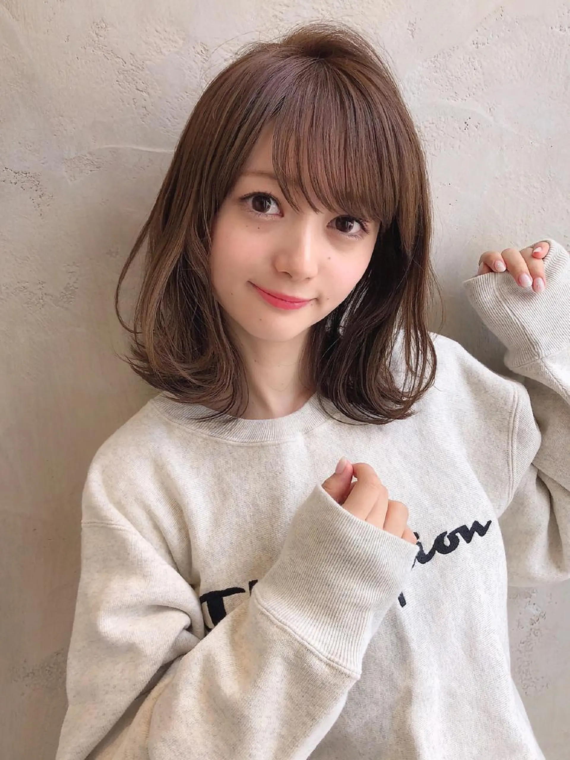 ミディアム Silk-lei【銀座店】所属・銀座/美髪縮毛矯正 /髪質改善/山本翔華のヘアスタイル