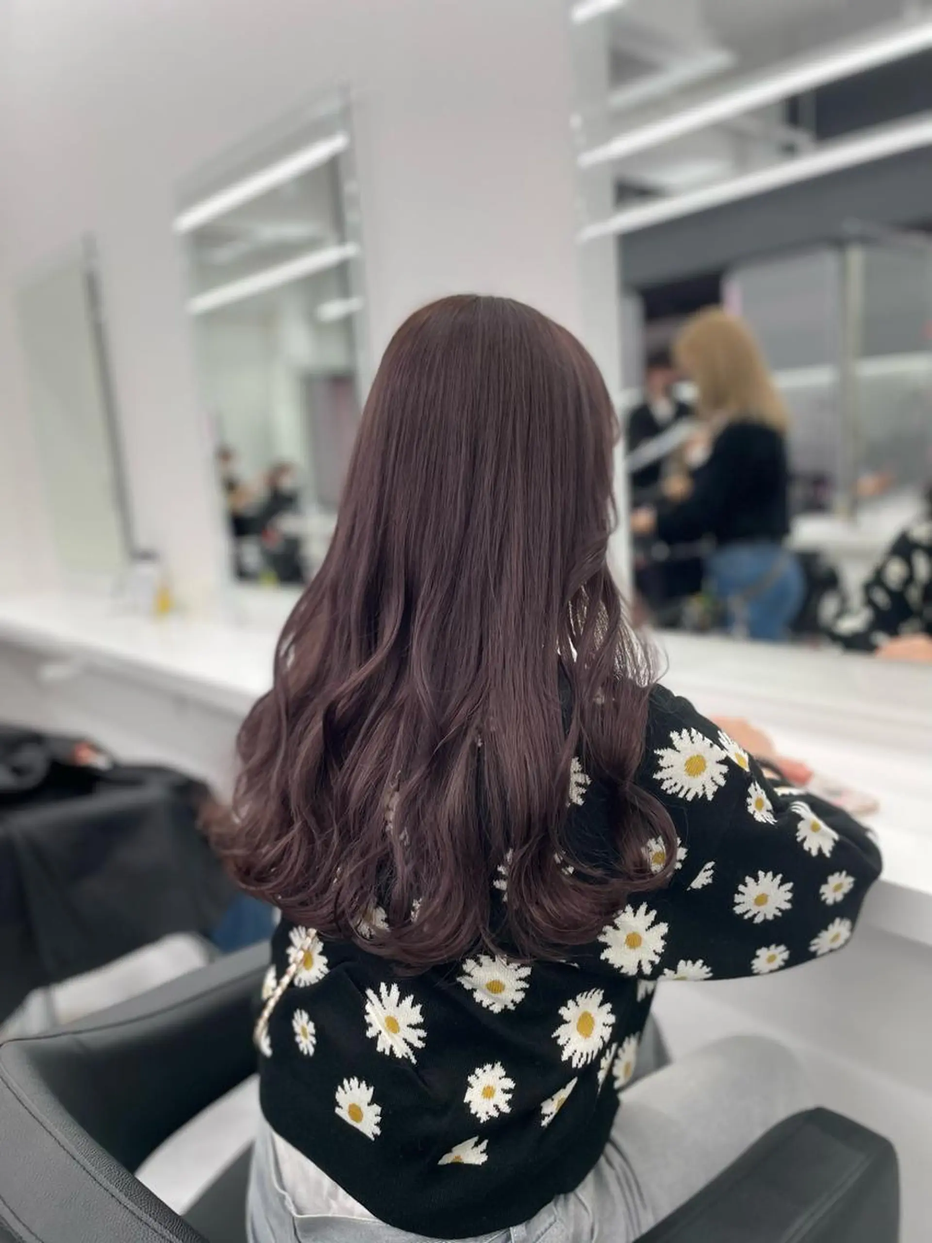 ロング 🤍韓国トレンド ヘア🤍miku🤍のヘアスタイル