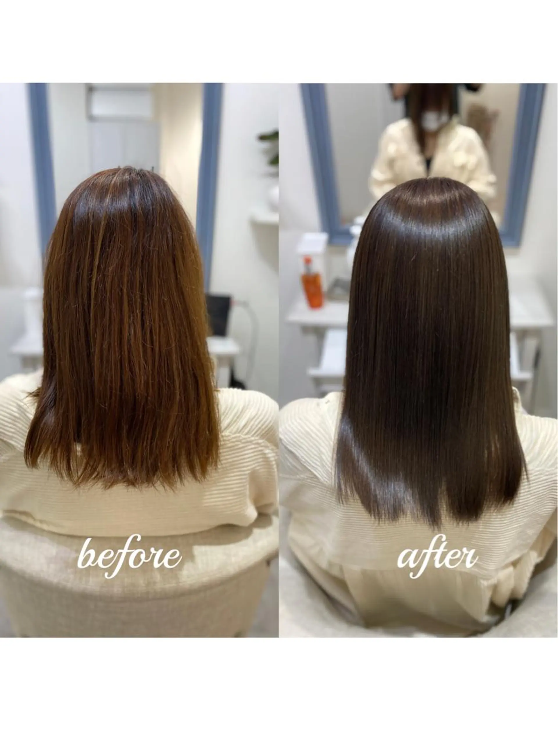 セミロング 髪質改善 ✨髪質改善が大好評✨ 美容室lic近藤✨のヘアスタイル
