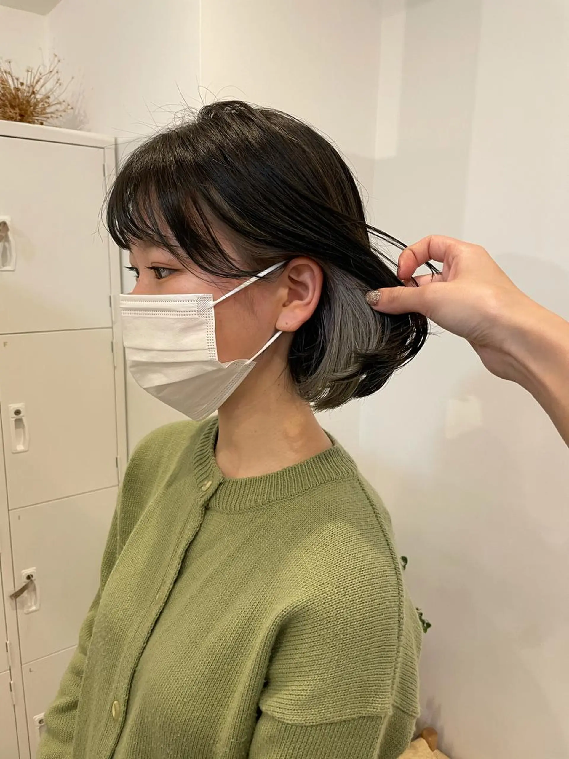 ショート 大迫 江梨のヘアスタイル