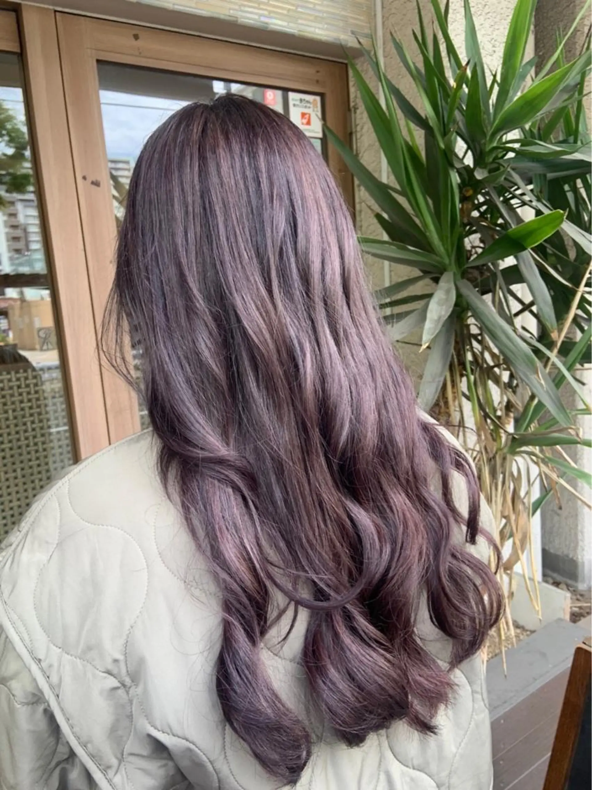 ロング カラー 透明感カラー ヘアカラー トリートメント うる艶カラー🤍 SAKI🧸錦糸町のヘアスタイル