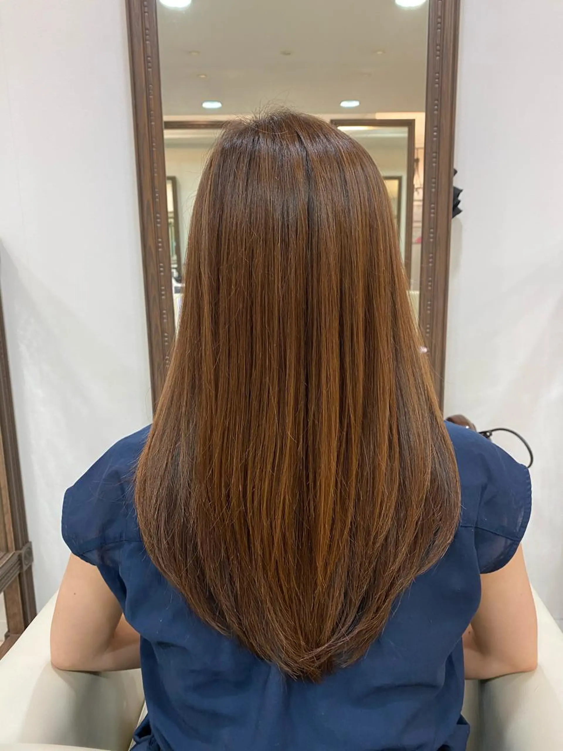 ロング 髪質改善 縮毛矯正 トリートメント 《大人気髪質改善》 プログレス国分寺店のヘアスタイル