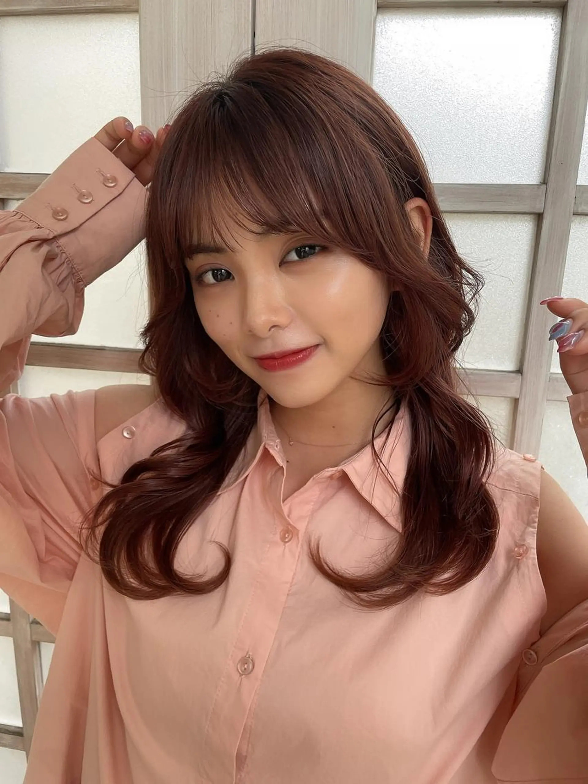 ミディアム ヨシンモリ ❤️ショートカット ・顔周りカット❤️のヘアスタイル