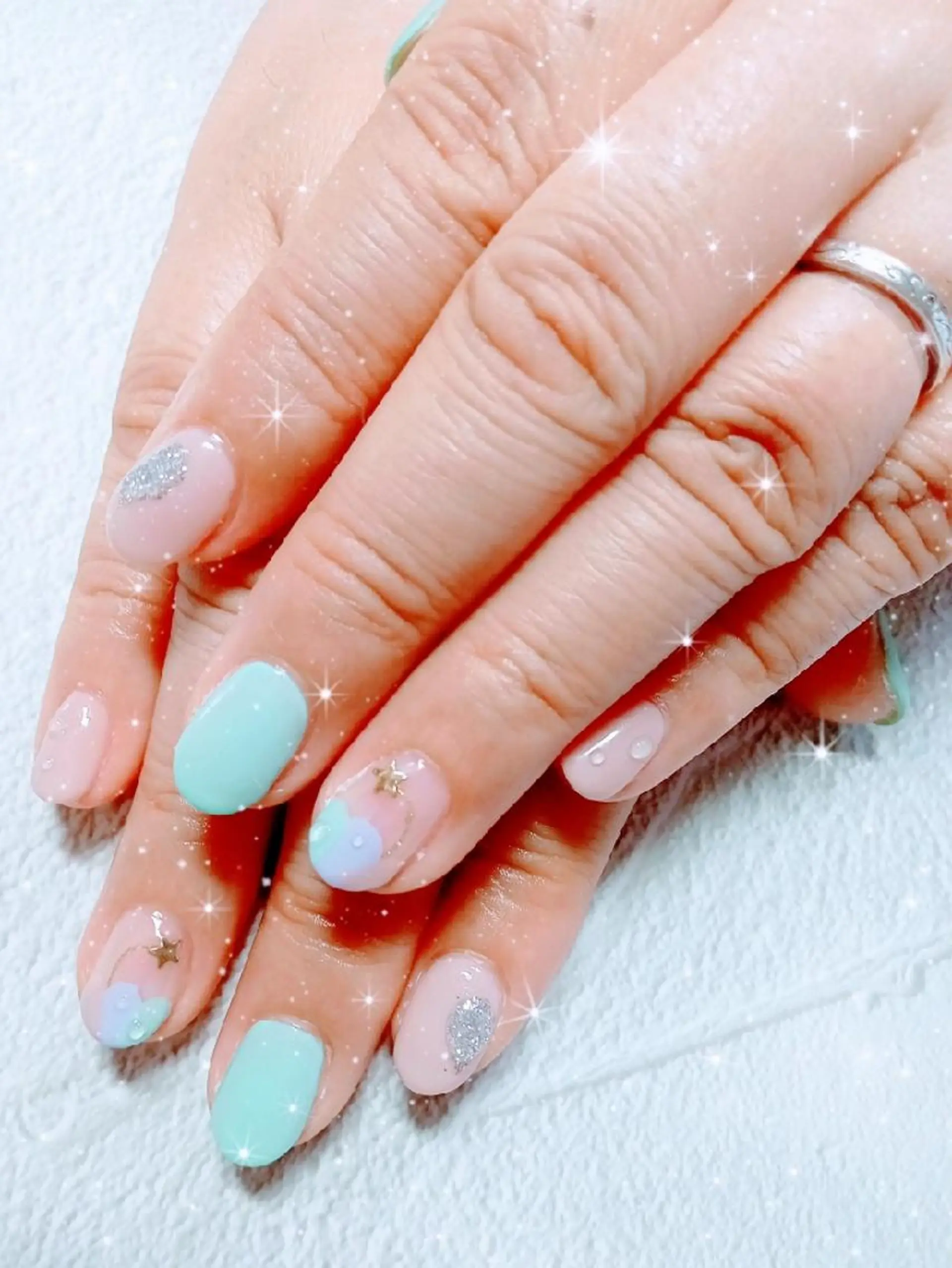 ネイル ハンドネイル flure de neige yukiのネイルデザイン