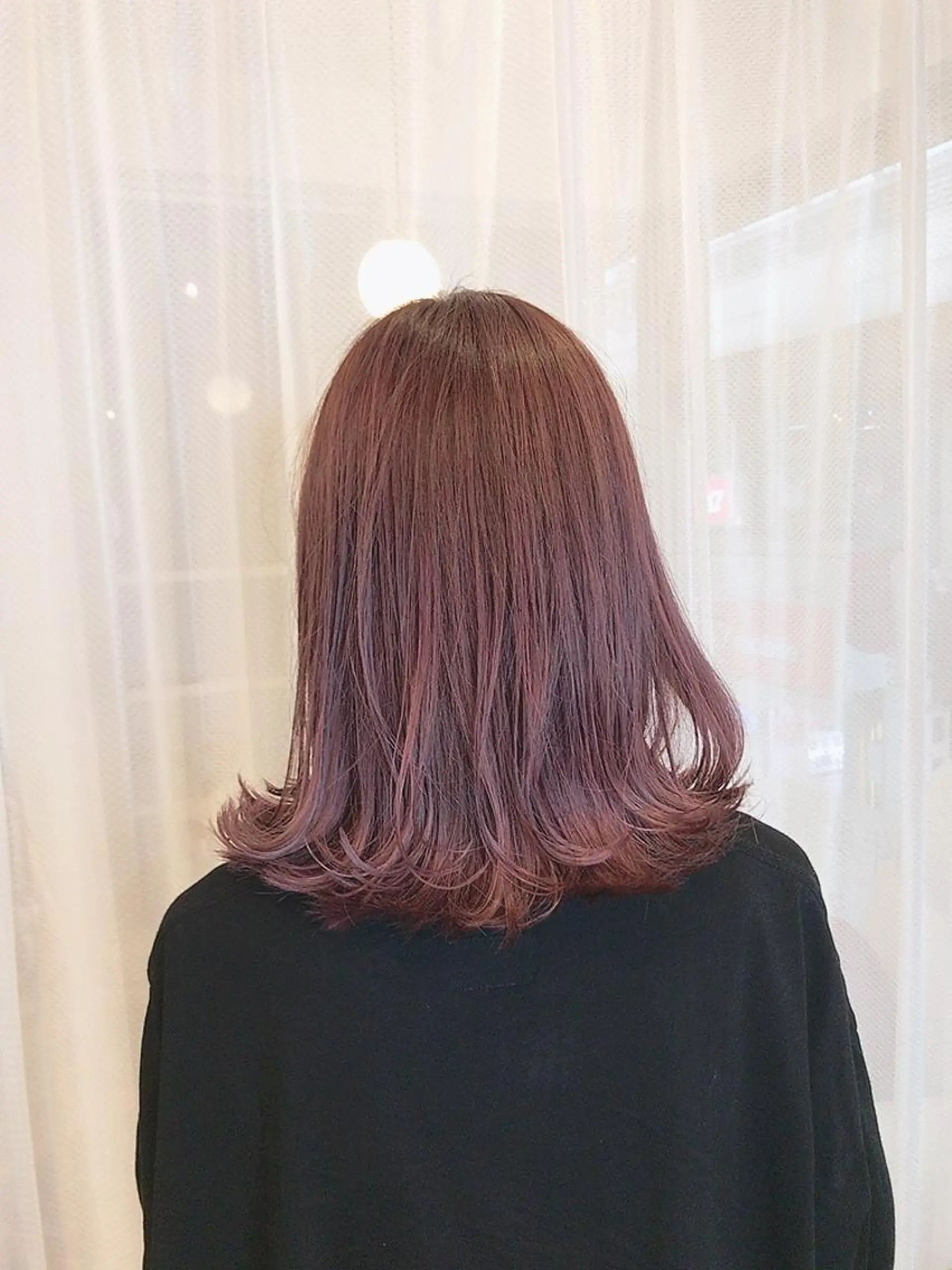 ミディアム TELAHAIR 板橋所属・箕浦 詢平のヘアスタイル