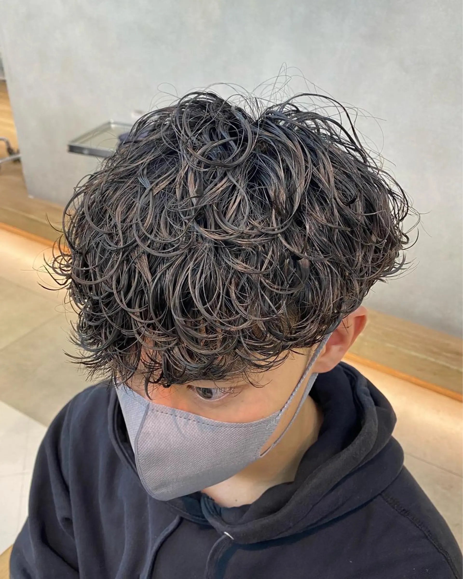 パーマ メンズ 新宿【メンズパーマ】 塩澤太一のヘアスタイル