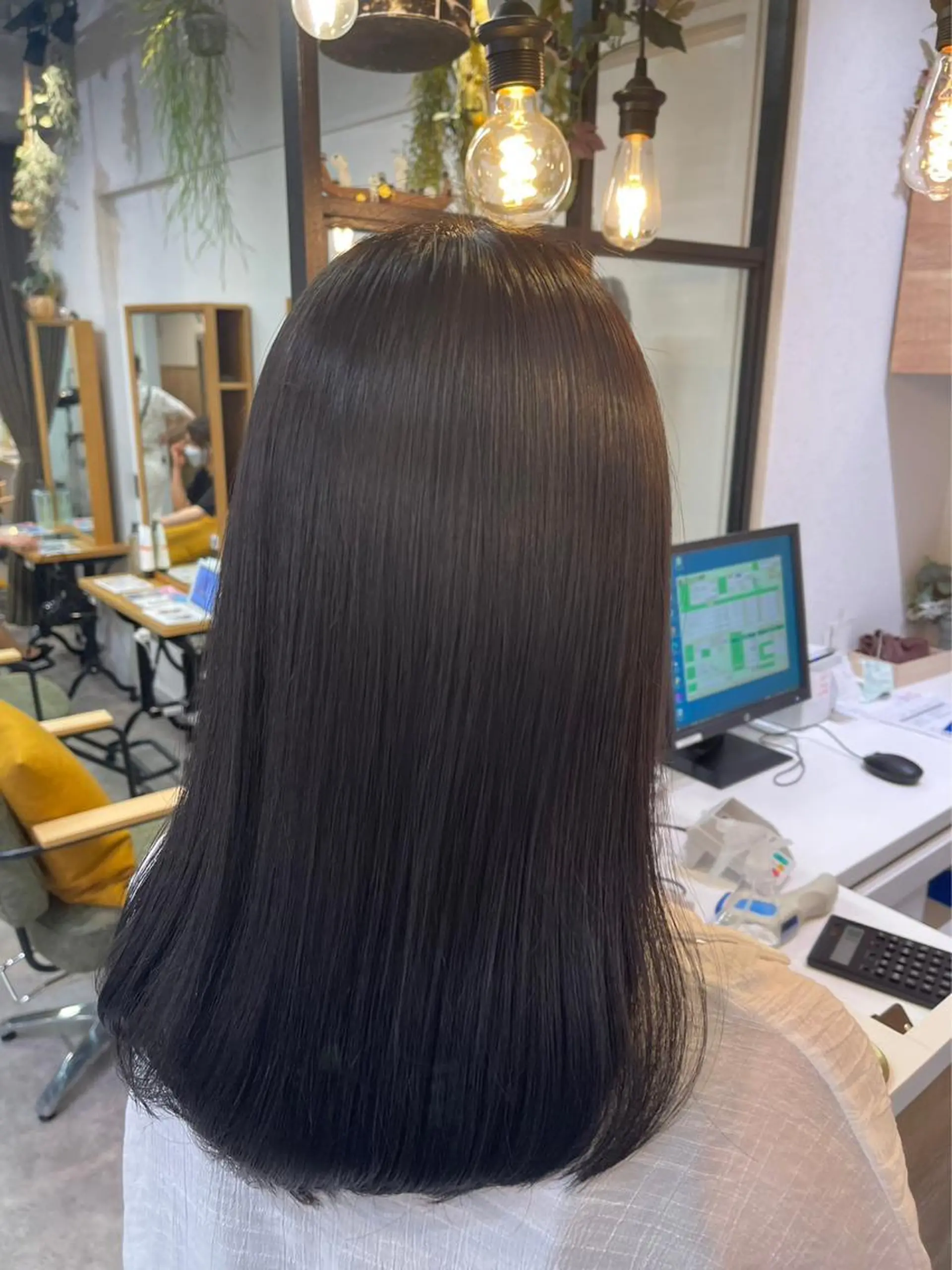 ロング カラー 艶カラー/縮毛矯正/ ケア/アレンジ/桜悠のヘアスタイル