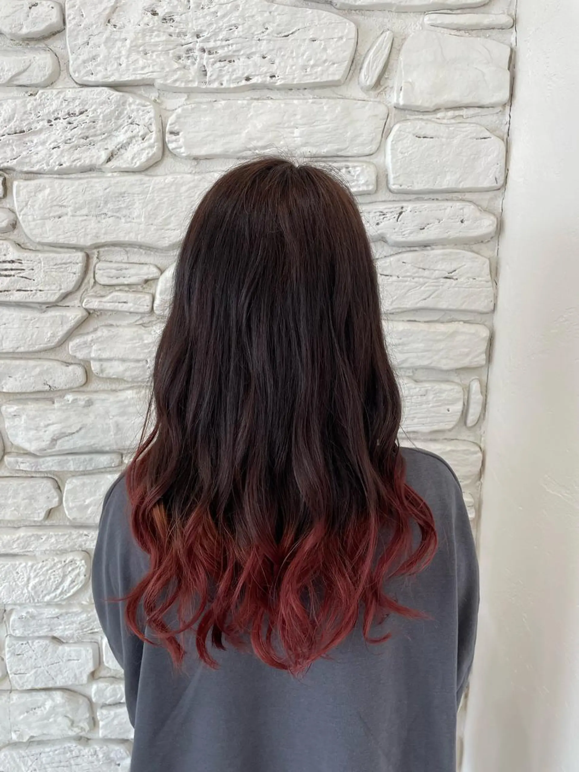 カラー グラデーションカラー ヘアカラー トリートメント 加藤 菜々香のヘアスタイル