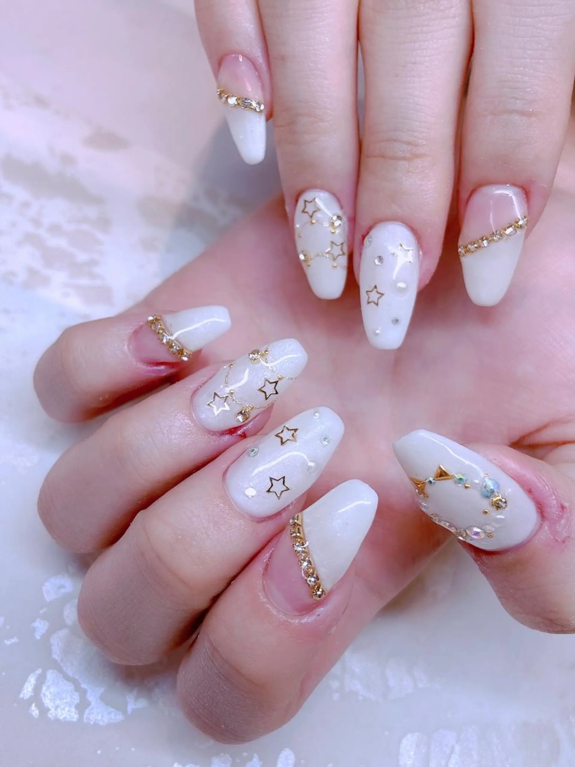 ネイル 長さだし専門店 M2　rikaのネイルデザイン