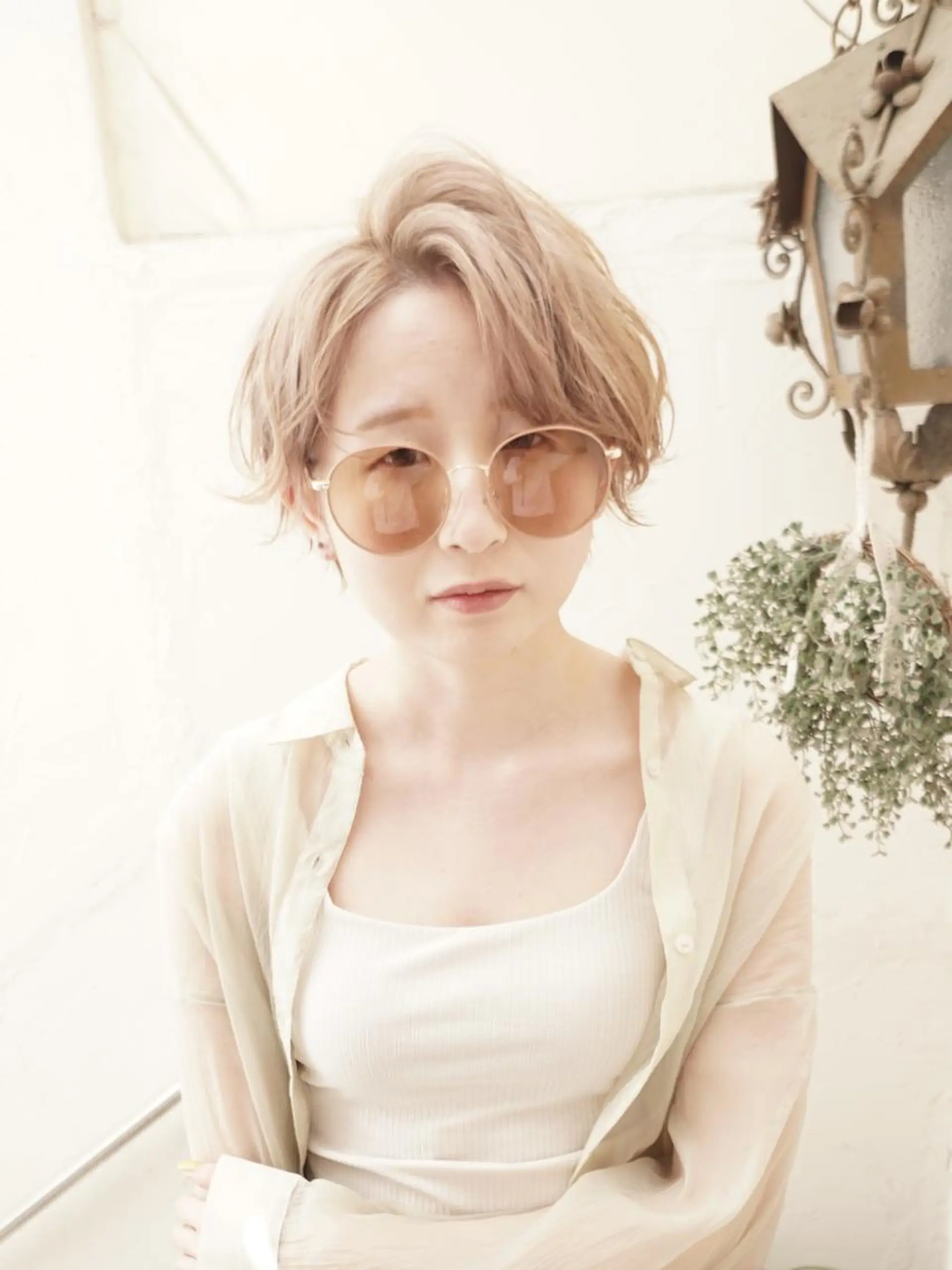 ショート カラー ショート/髪質改善/ 【きち】のヘアスタイル