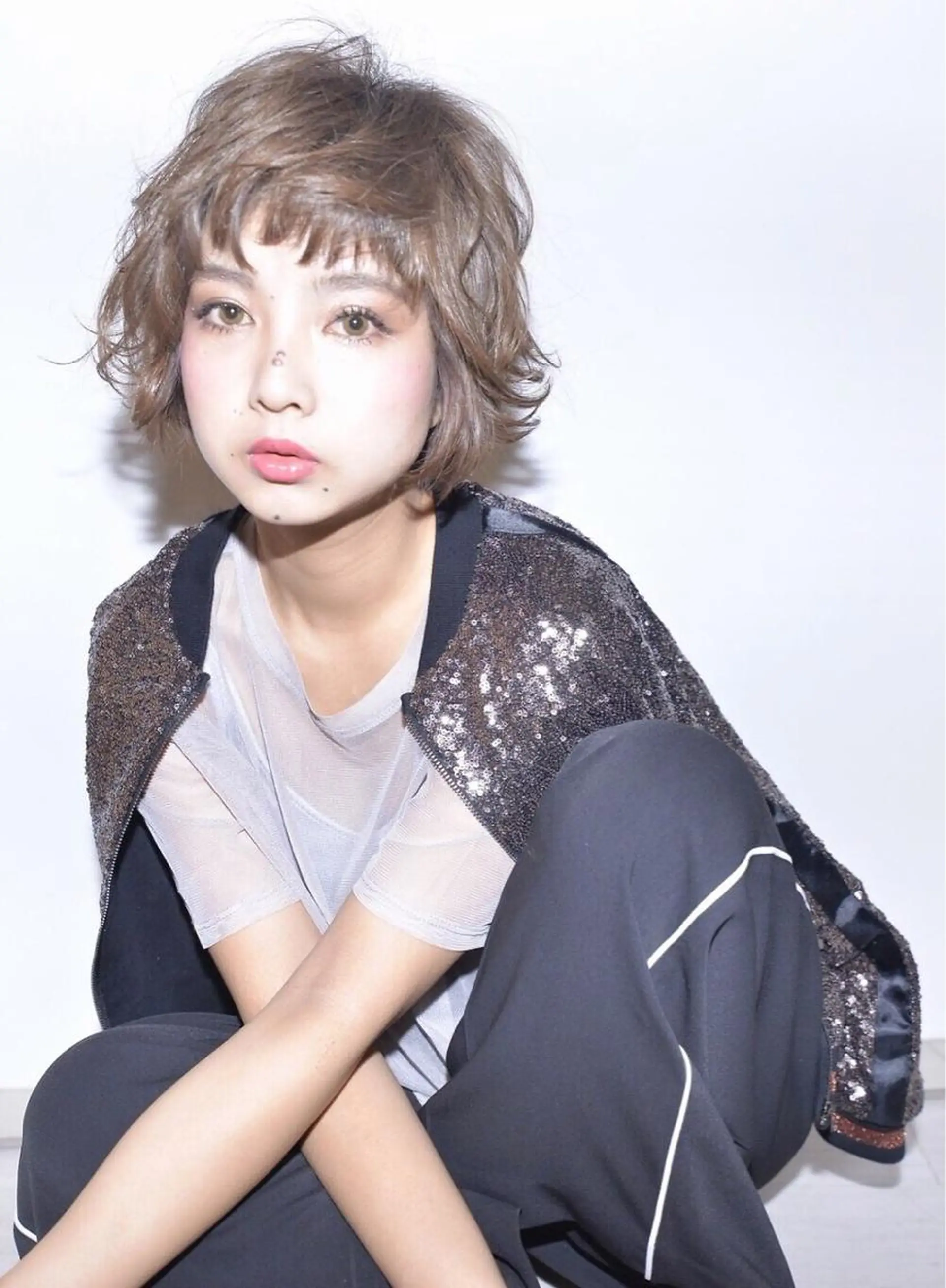 ショート イエナ所属・村山 美空のヘアスタイル