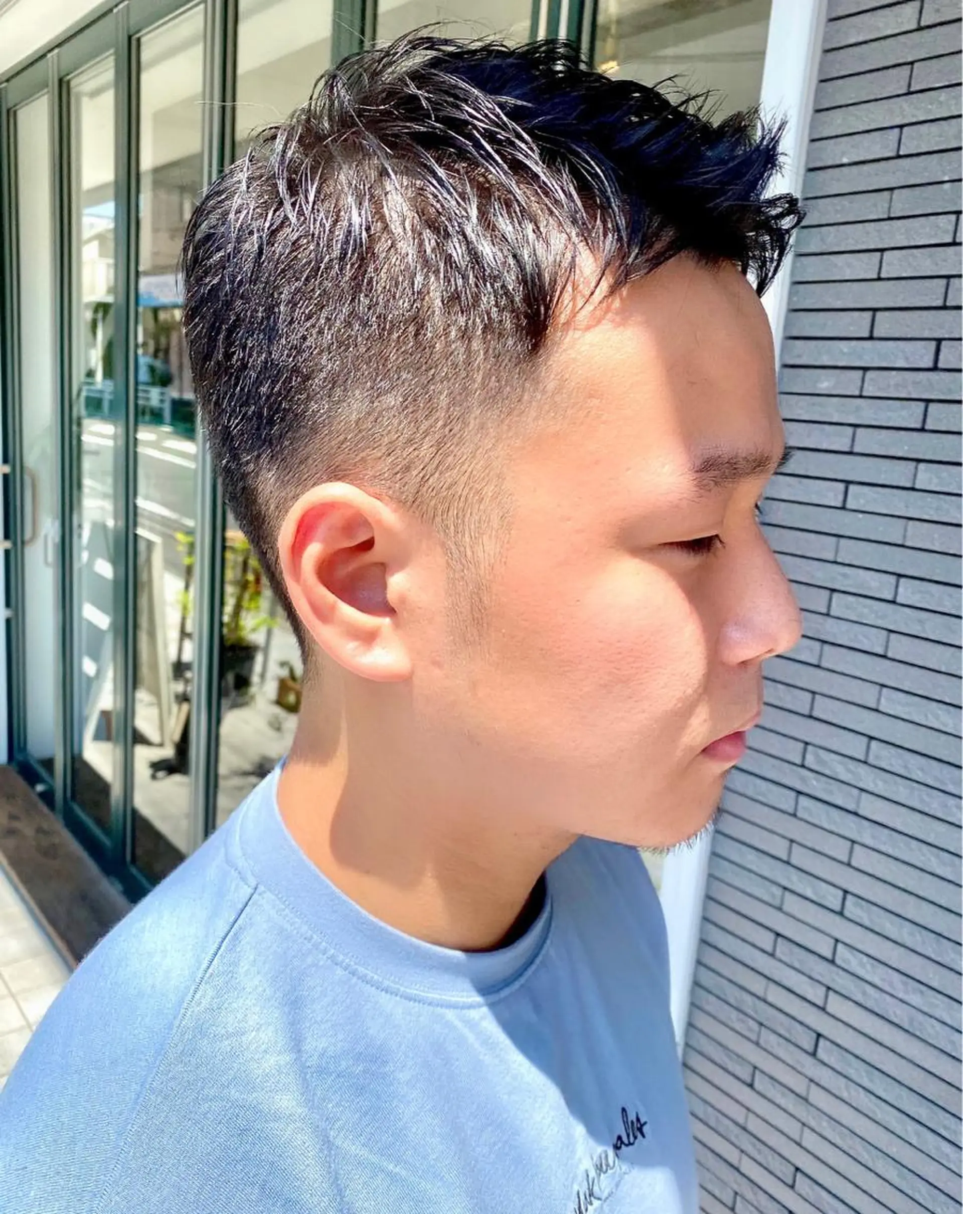 ショート メンズ モヒカン ソフトモヒカン メンズベリーショート ベリーショート ショートヘア わかばやし ゆうこのヘアスタイル