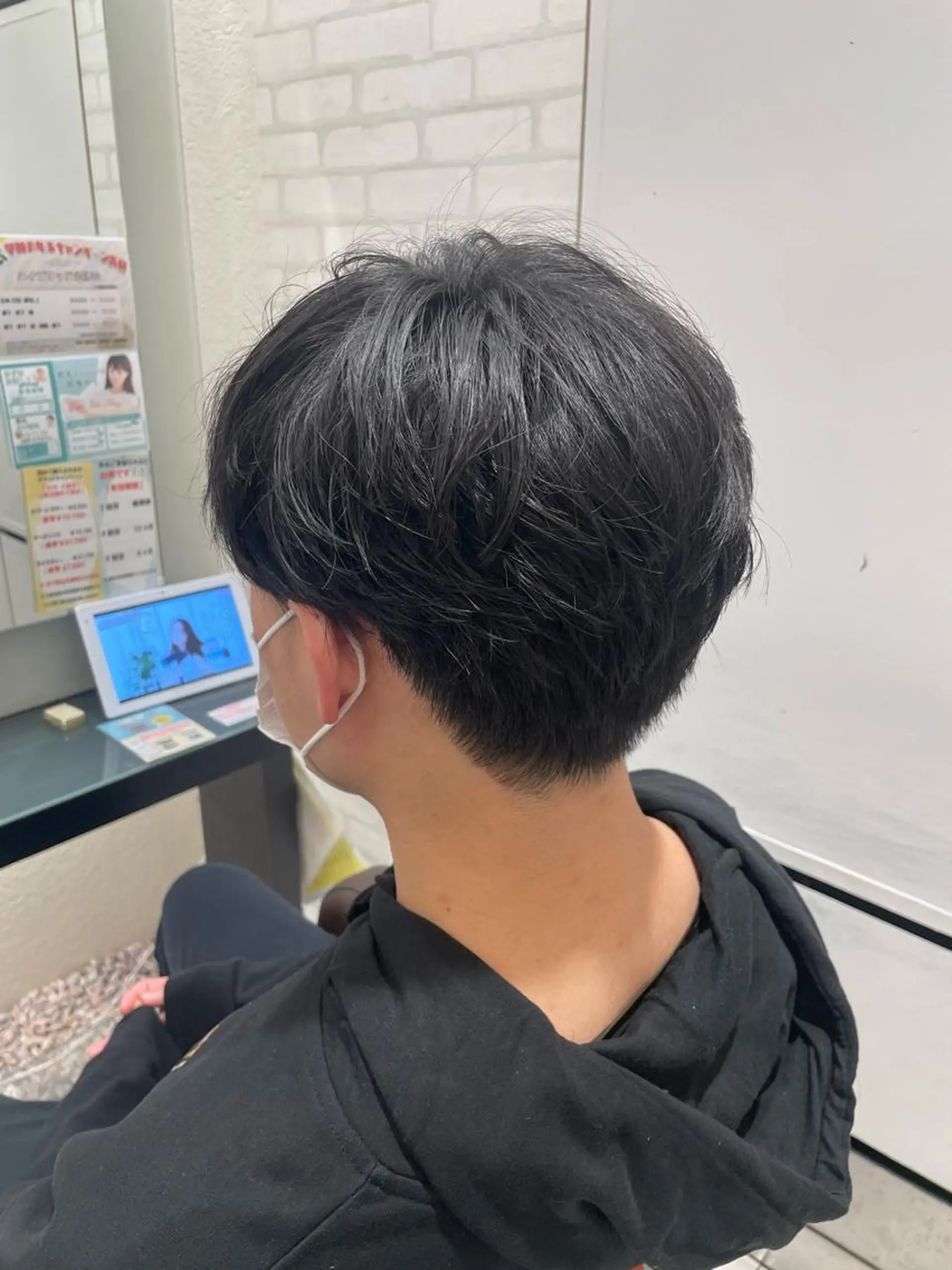 メンズ カット EARTH 山﨑龍馬のヘアスタイル