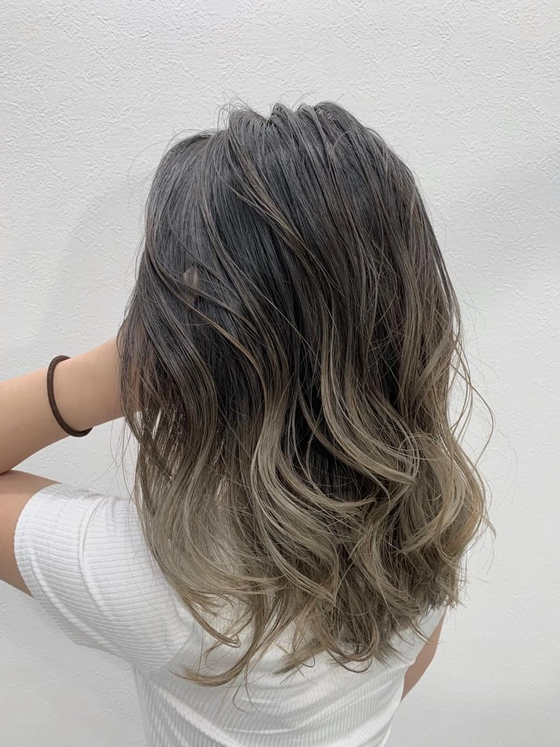 ロング カラー 学生 酸性ストレート/ブリ ーチなし/中村 匠のヘアスタイル